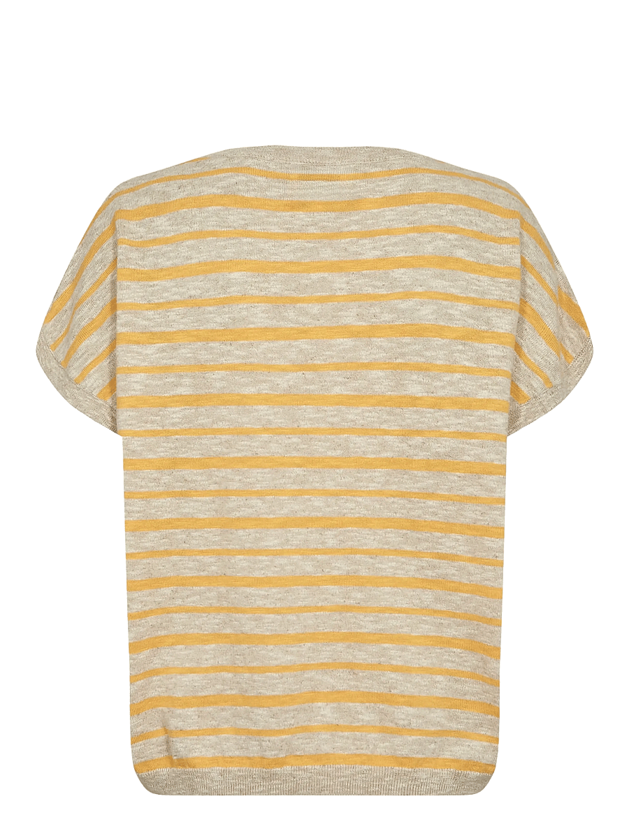 Nümph - NUKIKI BOATNECK PULLOVER - t-shirts - marigold - 2