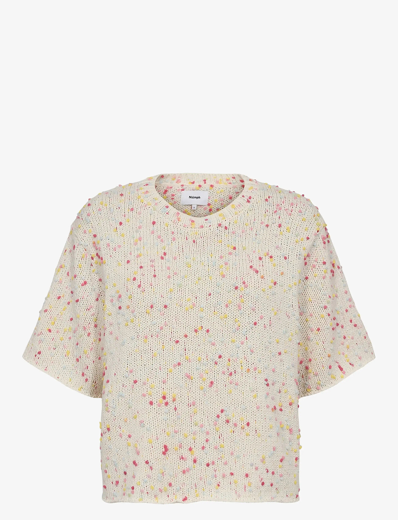 Nümph - NUNEPSA SS PULLOVER - trøjer - pristine - 1