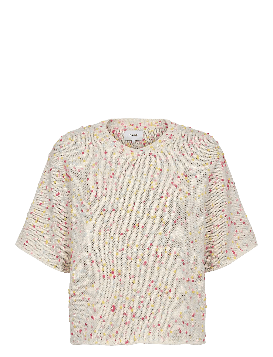 Nümph - NUNEPSA SS PULLOVER - pulls - pristine - 1