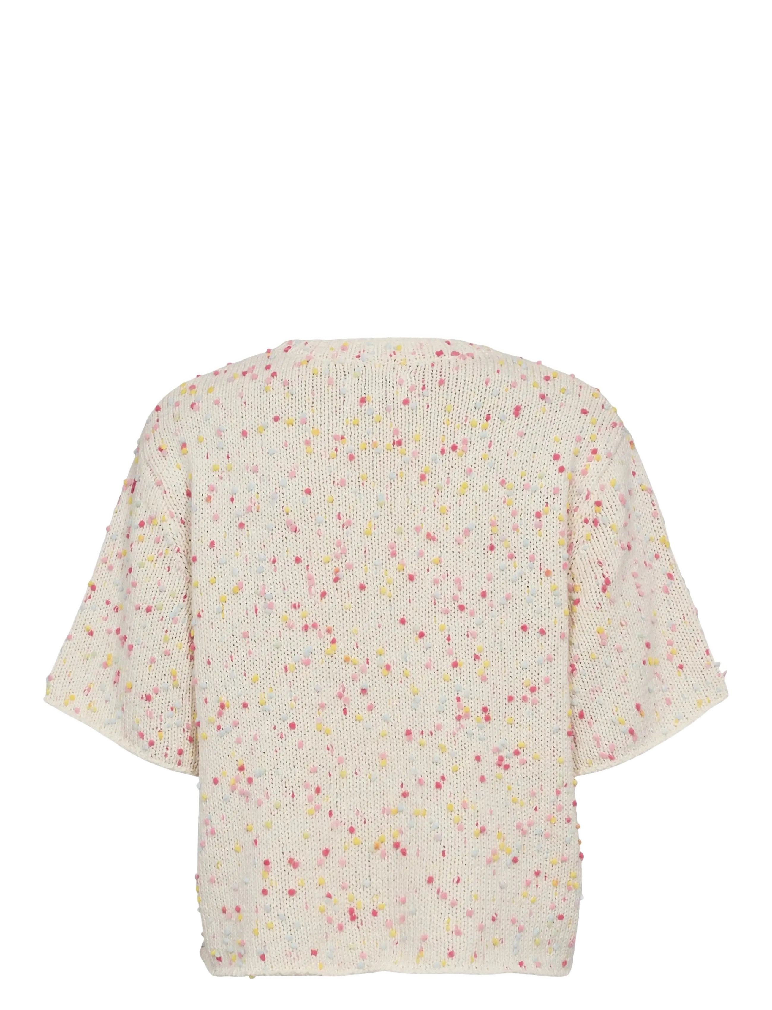 Nümph - NUNEPSA SS PULLOVER - tröjor - pristine - 2