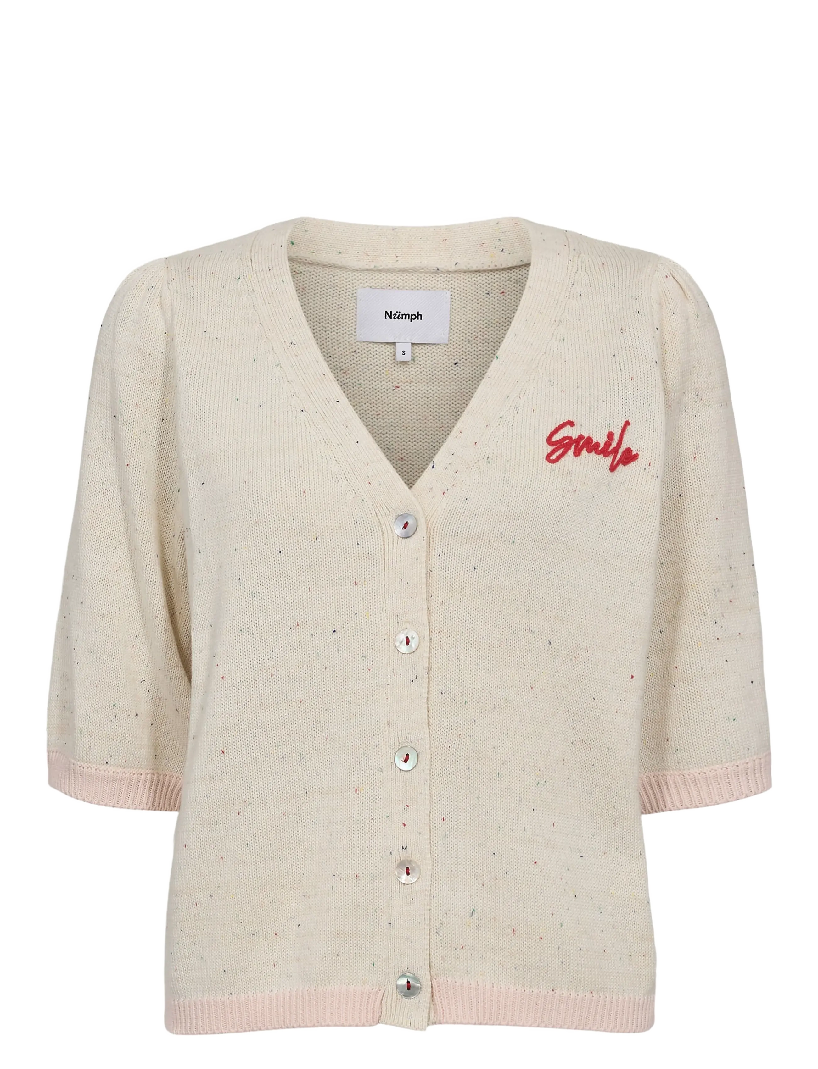 NÜMPH Nuhappy Cardigan Cream - L - Damen
