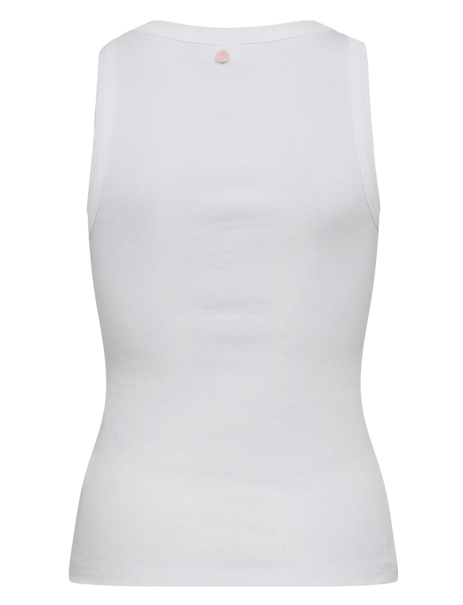 Nümph - NUMAKENY TANKTOP - Ärmellose tops - bright white - 2