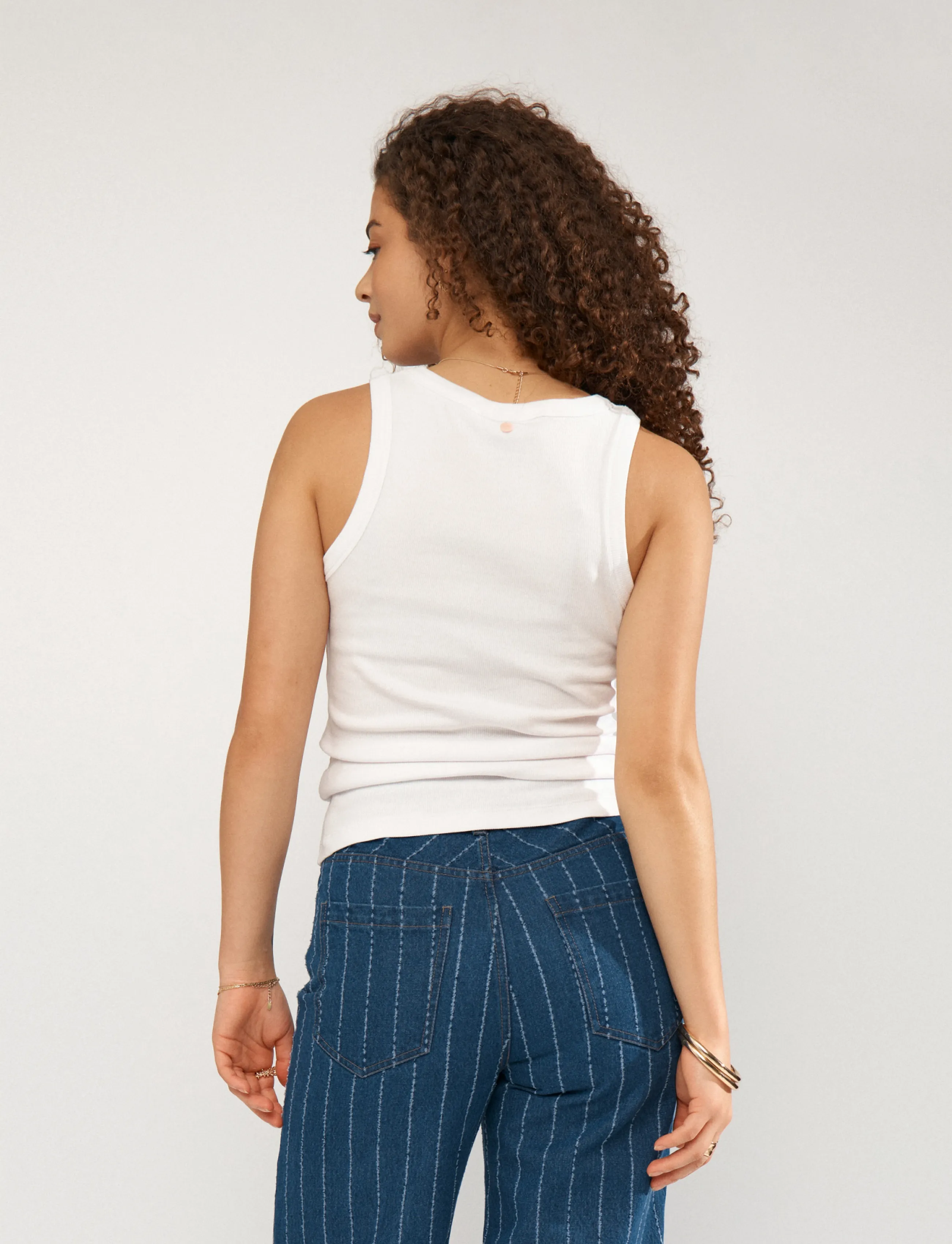 Nümph - NUMAKENY TANKTOP - bright white - 3
