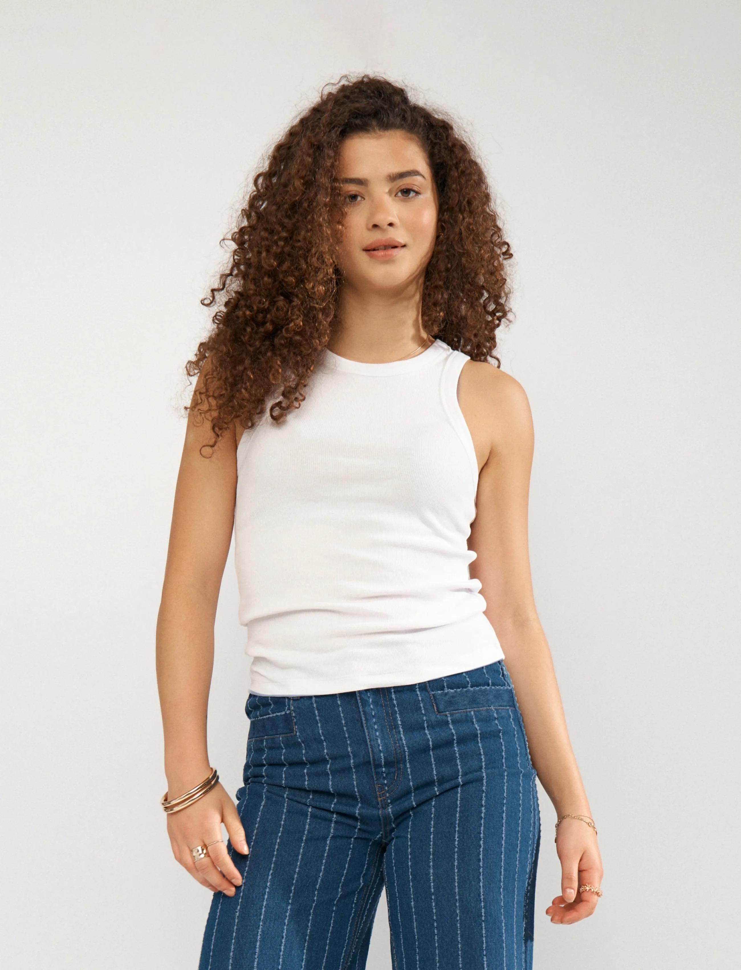 NÜMPH Numakeny Tanktop linnen dam – bild 5