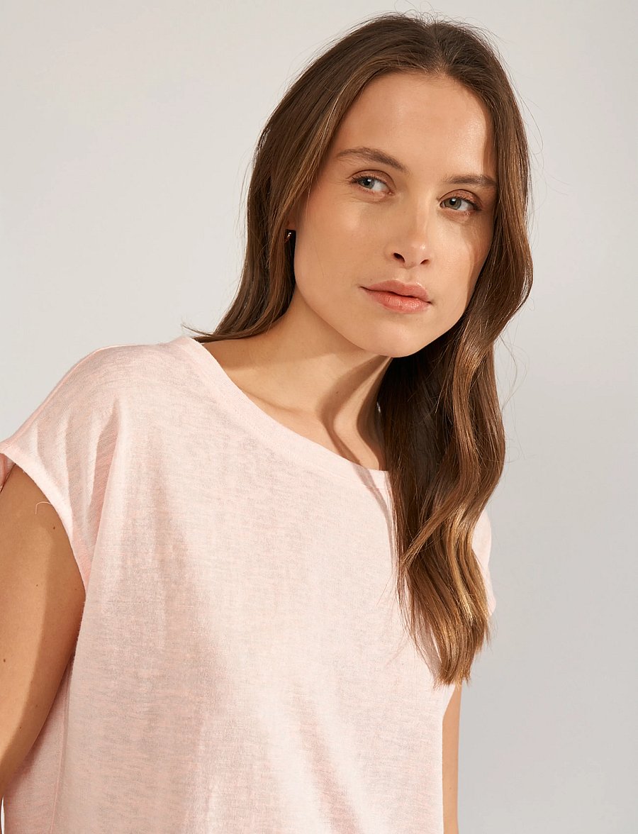 Nümph - NUMEDDI T-SHIRT - t-shirts - mangano calcite - 4