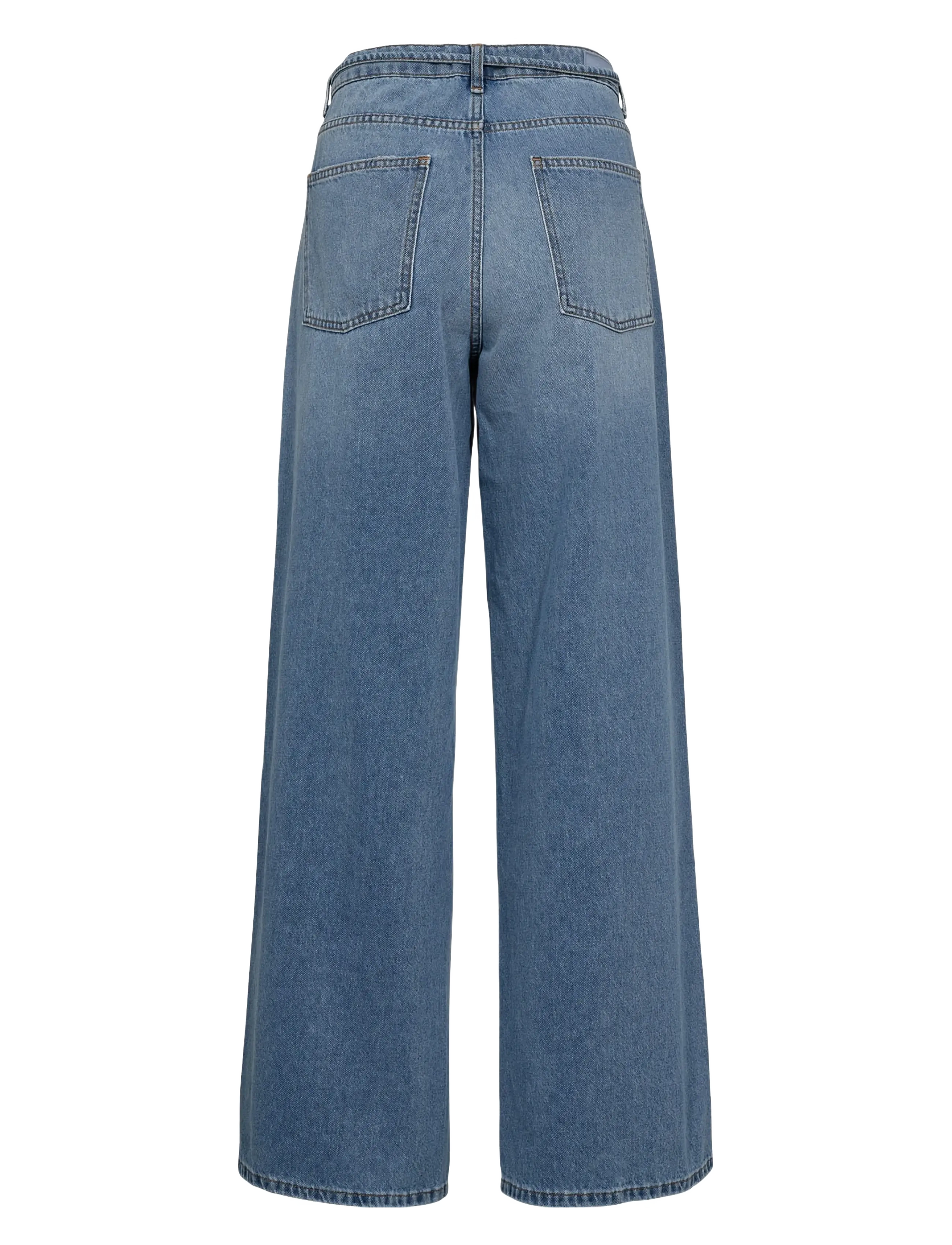 Nümph - NUBROOKLYN HR WIDE JEANS P3010 - wide leg jeans - light blue denim - 1