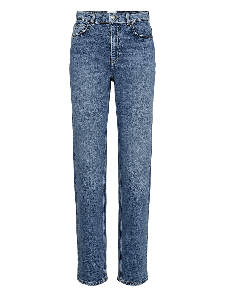 Nümph - NUOSLO HR STRAIGHT JEANS - S3013 - gerade jeans - medium blue denim - 1