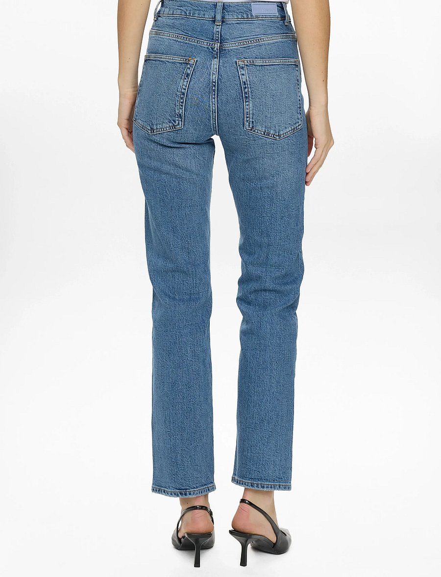 Nümph - NUOSLO HR STRAIGHT JEANS - S3013 - gerade jeans - medium blue denim - 3