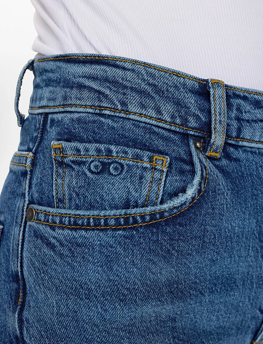 Nümph - NUOSLO HR STRAIGHT JEANS - S3013 - gerade jeans - medium blue denim - 5