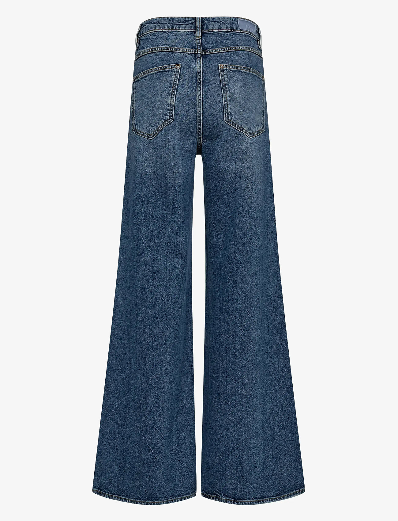 Nümph - NUPISA HR WIDE JEANS S3013 - schlaghosen - medium blue denim - 1