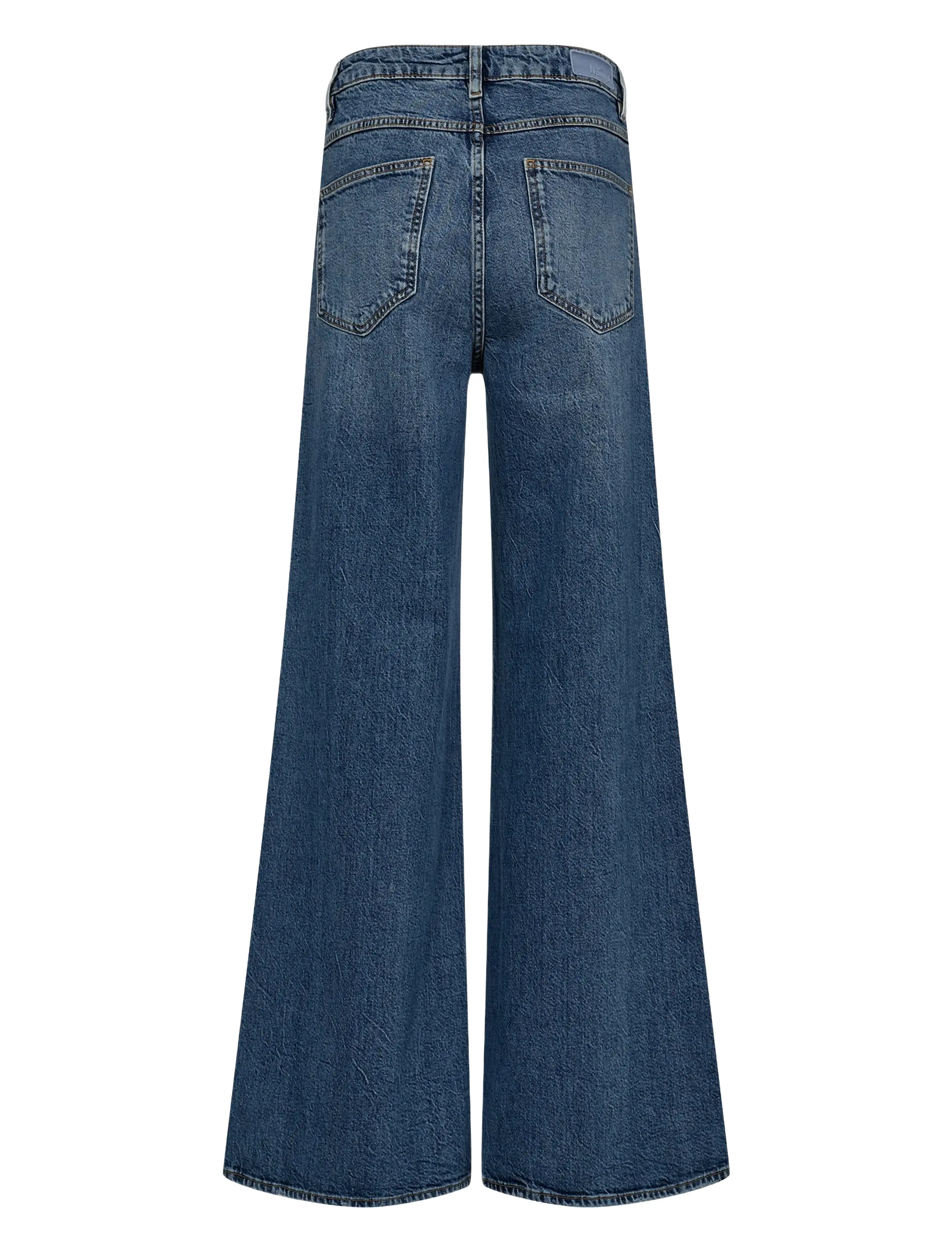 Nümph - NUPISA HR WIDE JEANS S3013 - flared jeans - medium blue denim - 1