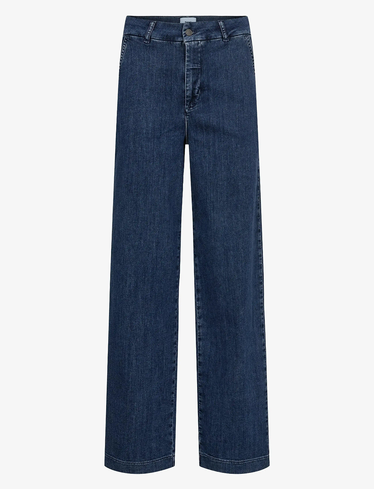 Nümph - NUAMBER HR WIDE JEANS R3013 - brede jeans - medium blue denim - 1