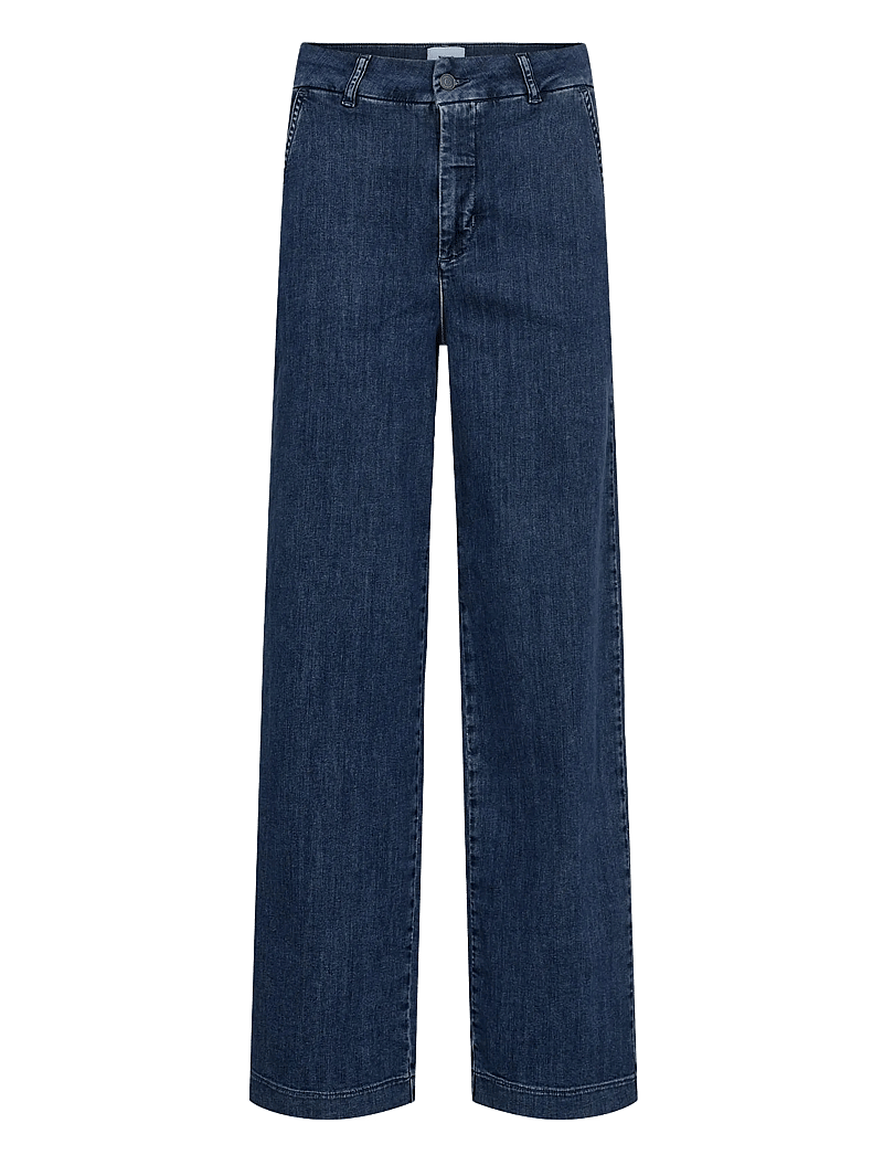 Nümph - NUAMBER HR WIDE JEANS R3013 - brede jeans - medium blue denim - 1