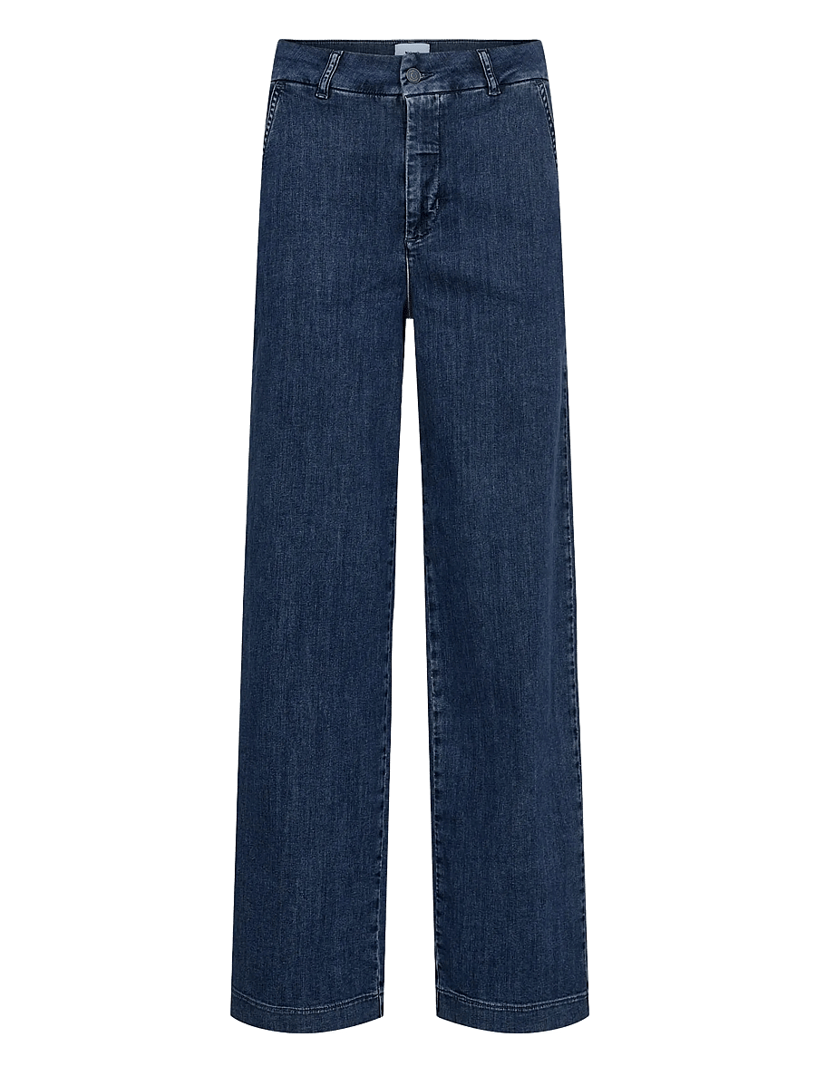 Nümph - NUAMBER HR WIDE JEANS R3013 - brede jeans - medium blue denim - 1