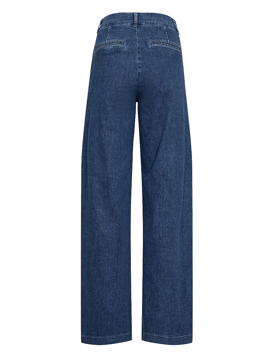 Nümph - NUAMBER HR WIDE JEANS - R3013 - brede jeans - medium blue denim - 2