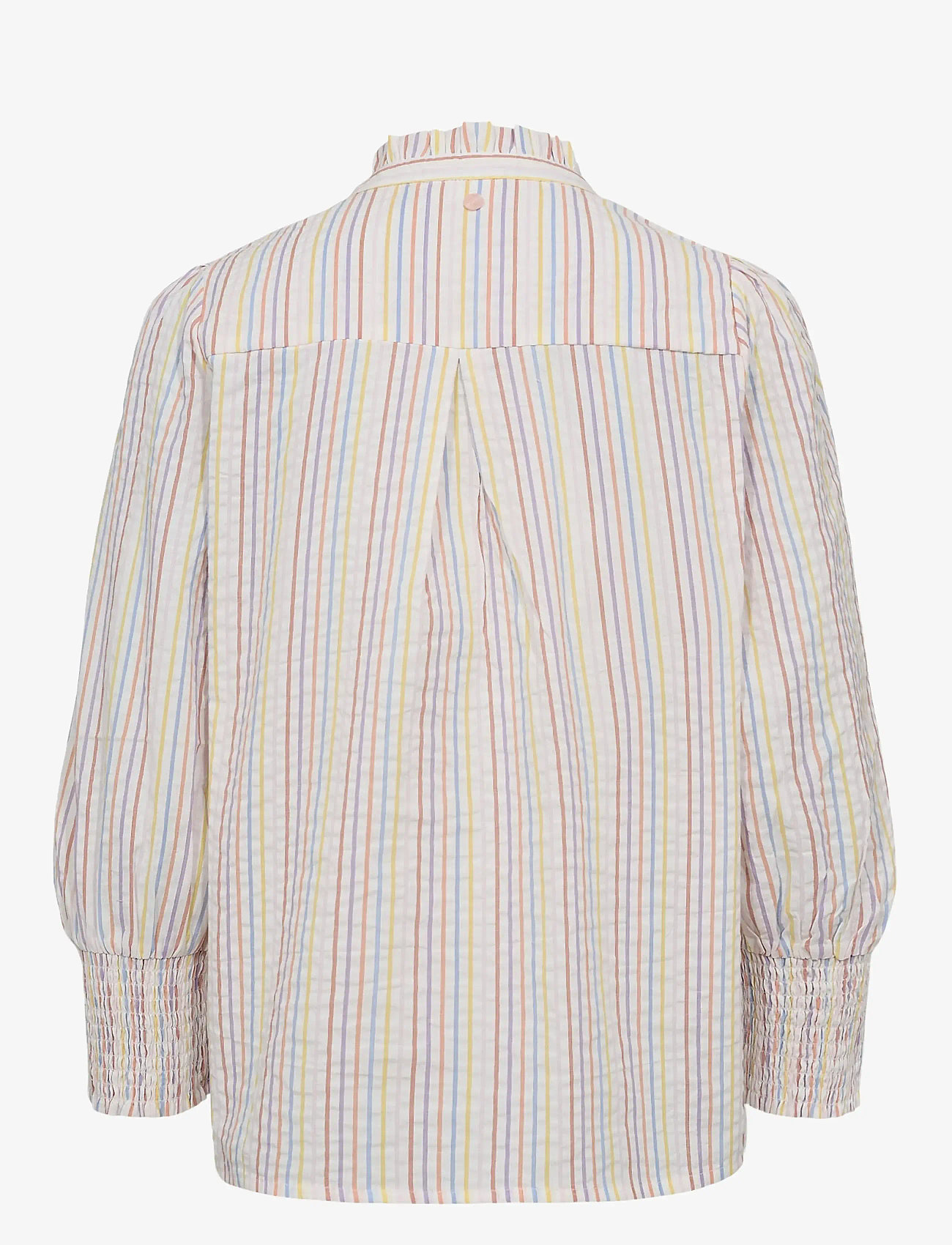 Nümph - NUTASHIA SHIRT - pikkade varrukatega pluusid - popcorn - 1