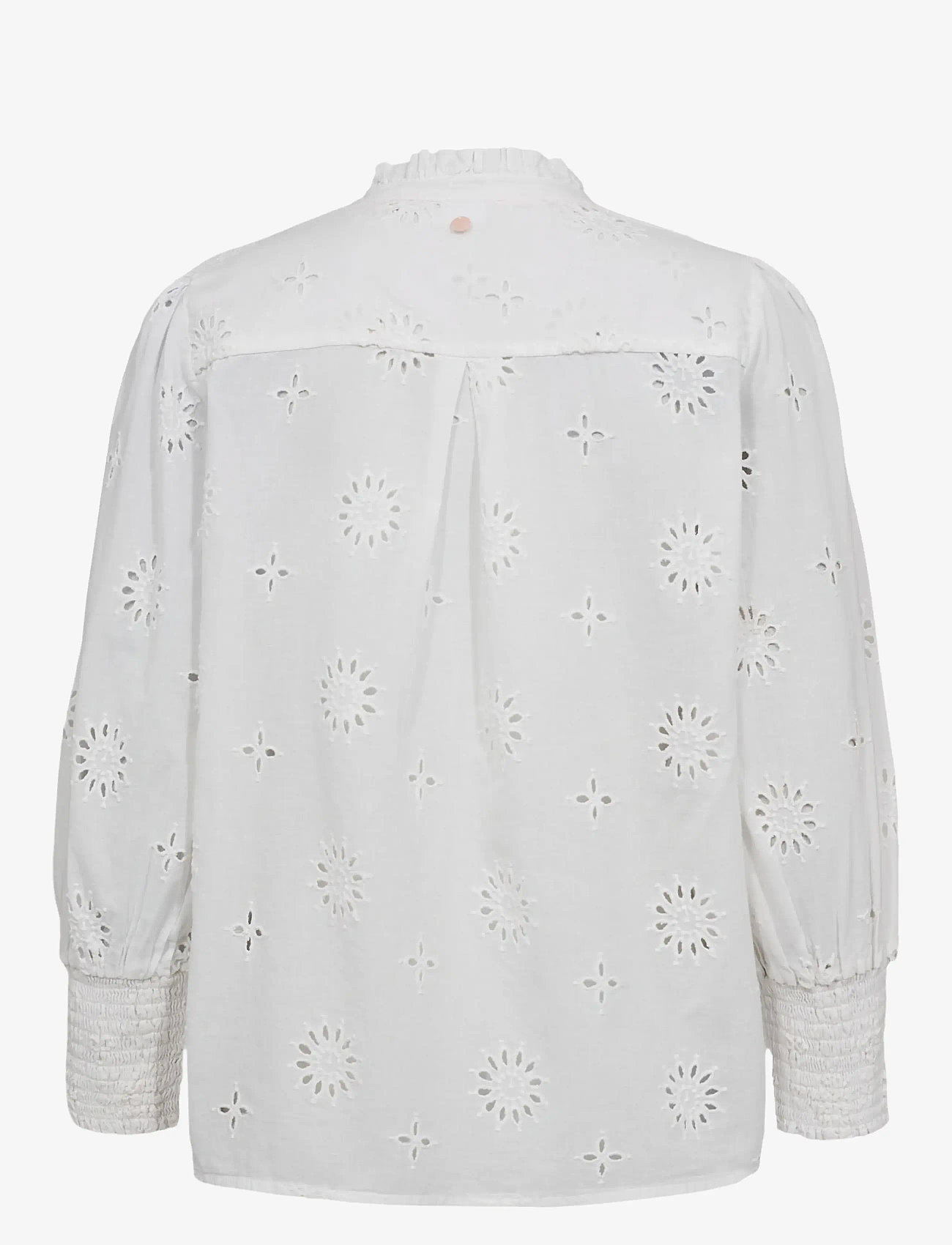 Nümph - NUSAMMY SHIRT - pikkade varrukatega pluusid - bright white - 1