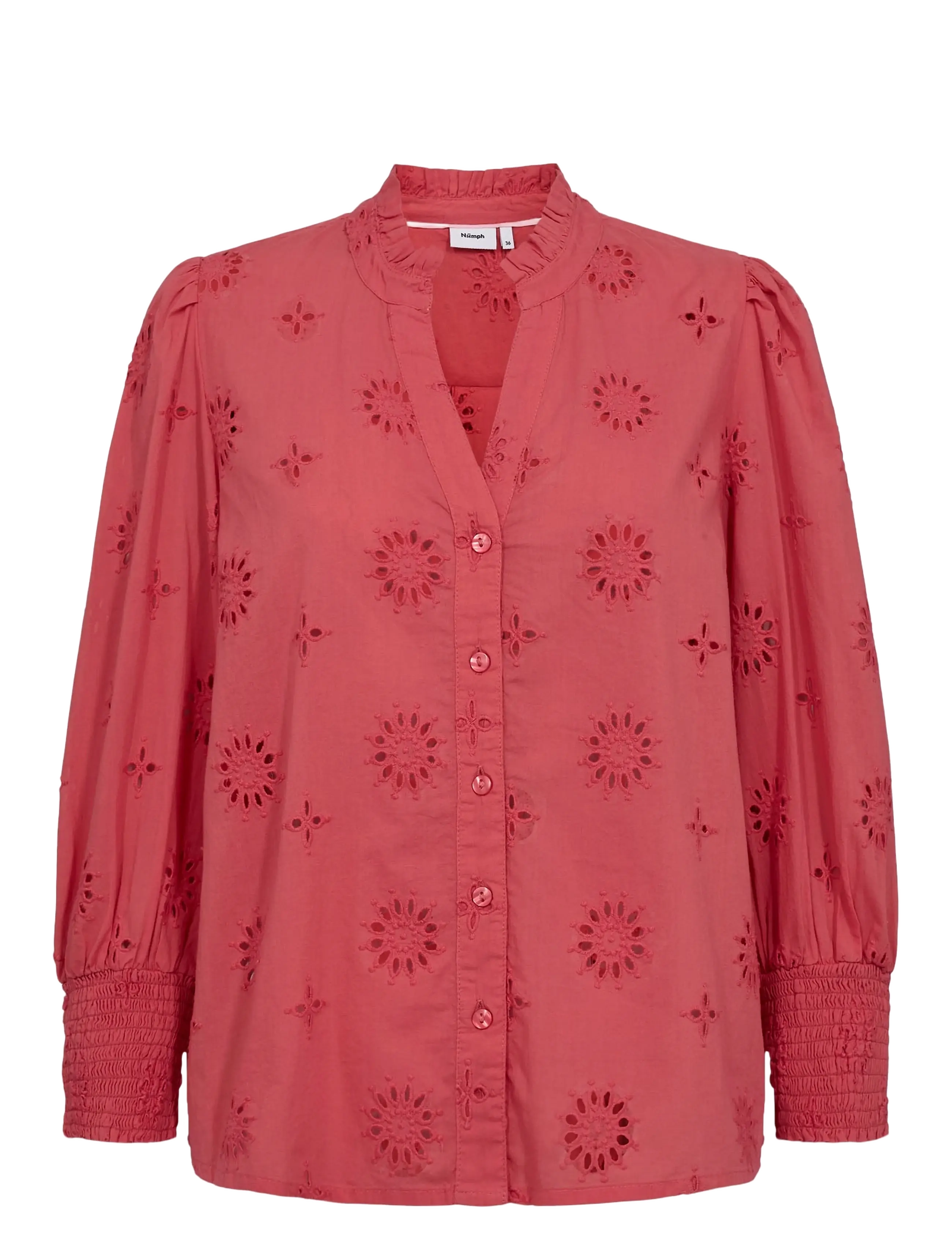 Nümph NUSAMMY SHIRT - Vêtements - CAYENNE / coral