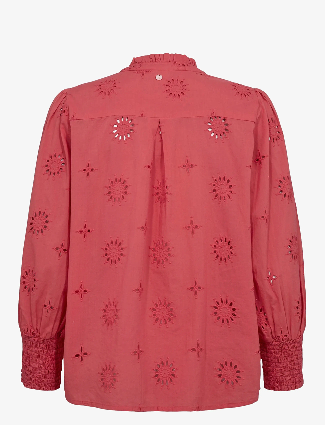 Nümph - NUSAMMY SHIRT - pikkade varrukatega pluusid - cayenne - 1