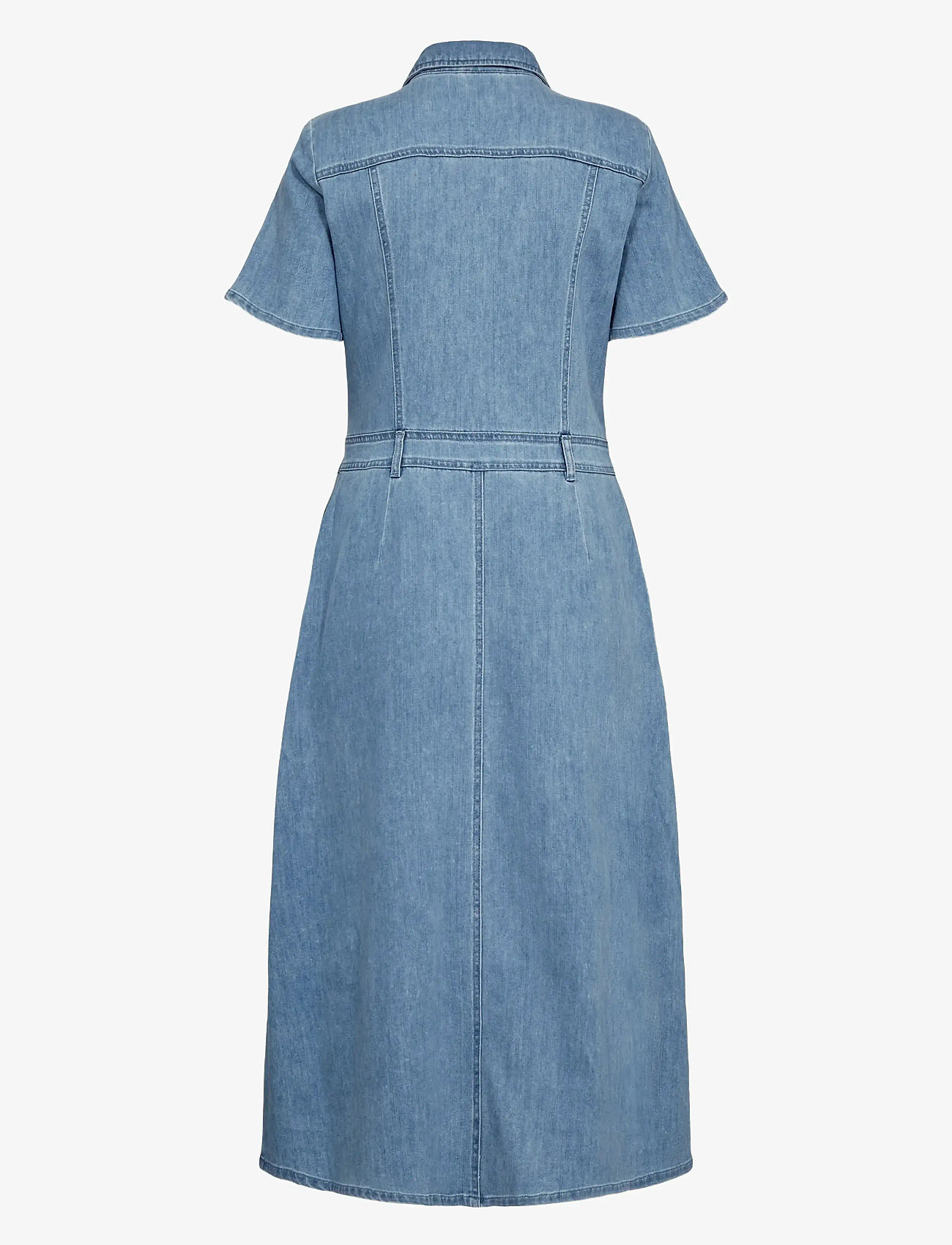 Nümph - NUIRELLA DRESS - summer dresses - light blue denim - 1