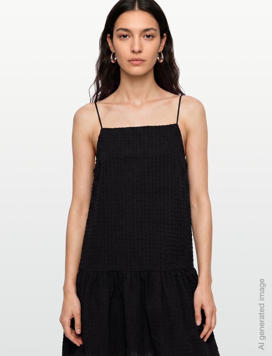 Nümph - NUISOLA DRESS - sommerkjoler - caviar - 3