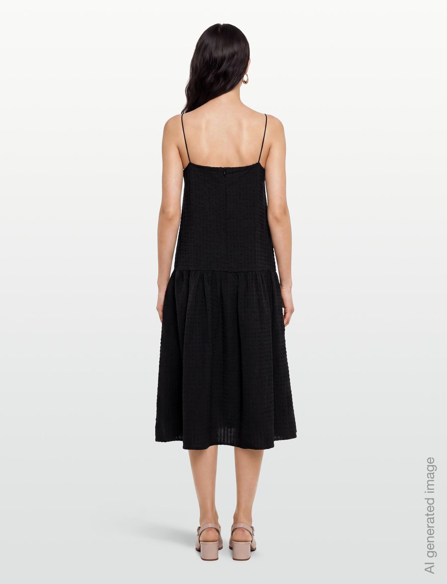 Nümph - NUISOLA DRESS - sommerkjoler - caviar - 4