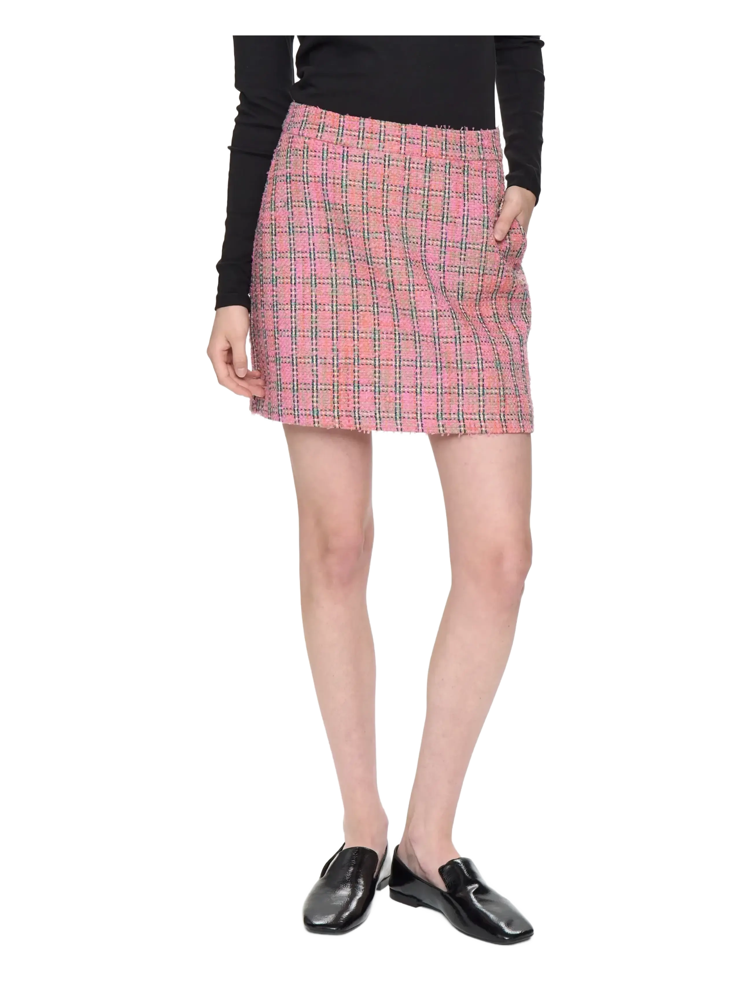 Nümph NULINDSEY SKIRT - New arrivals - FUCHSIA PINK / pink/rose