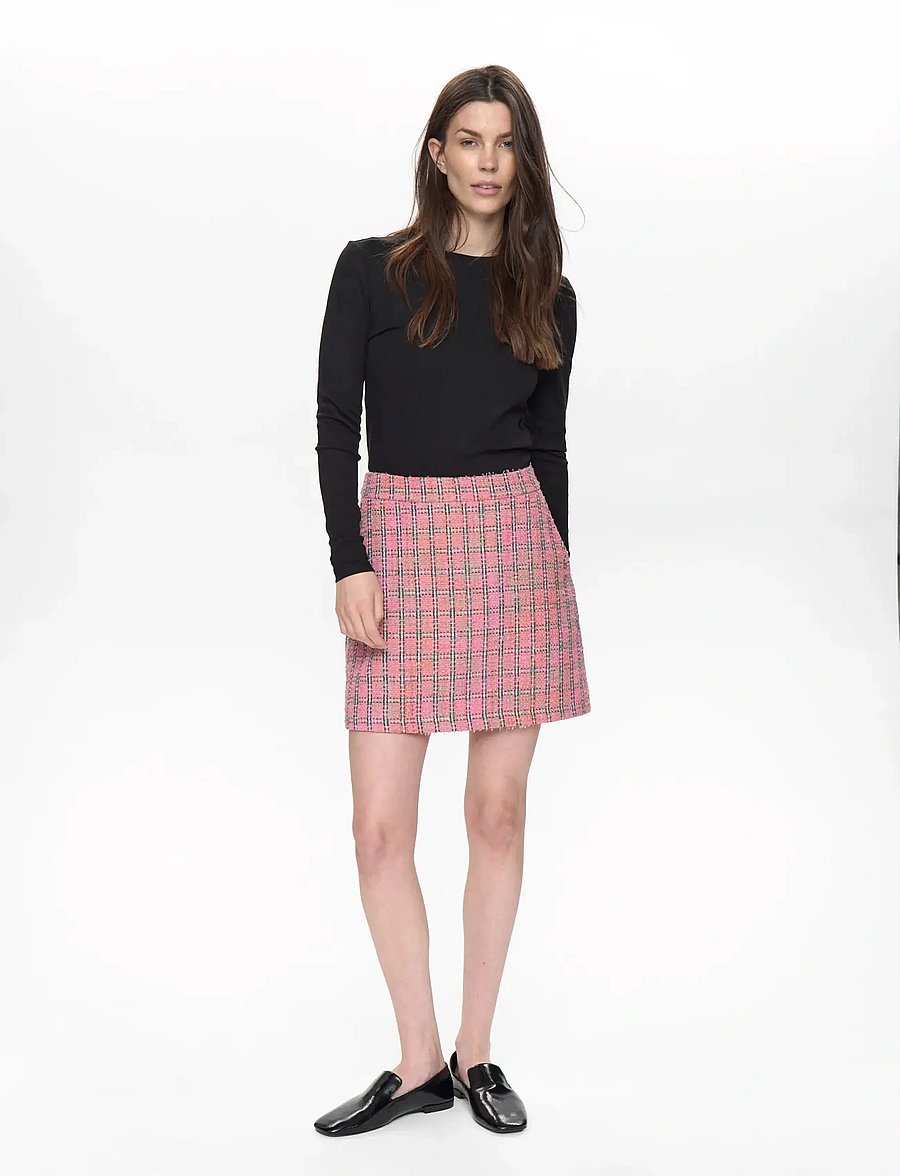 Nümph - NULINDSEY SKIRT - short skirts - fuchsia pink - 2