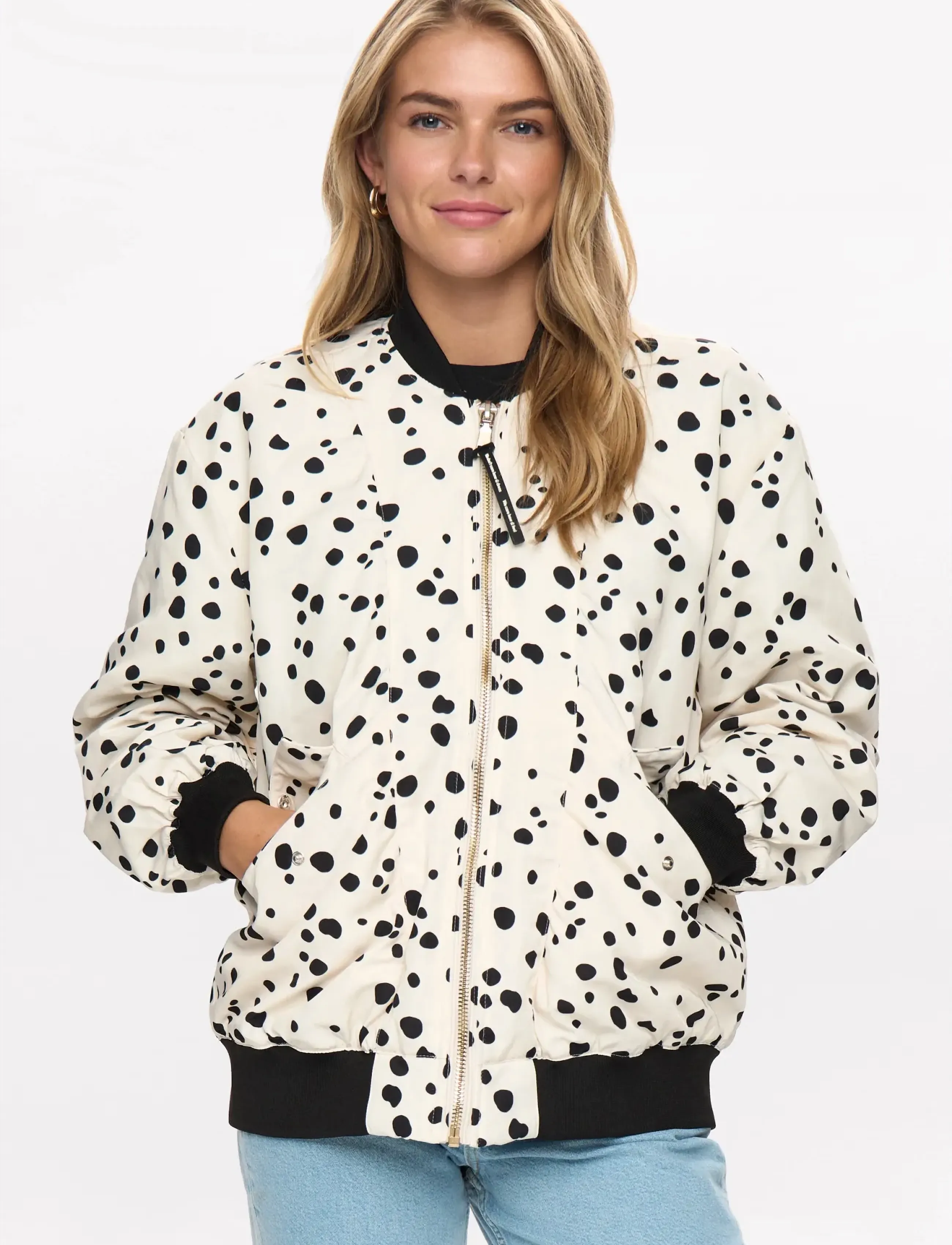 Nümph Nudalma Jacket, XS/S, Jackets, Weiß - Bomber, Frauen