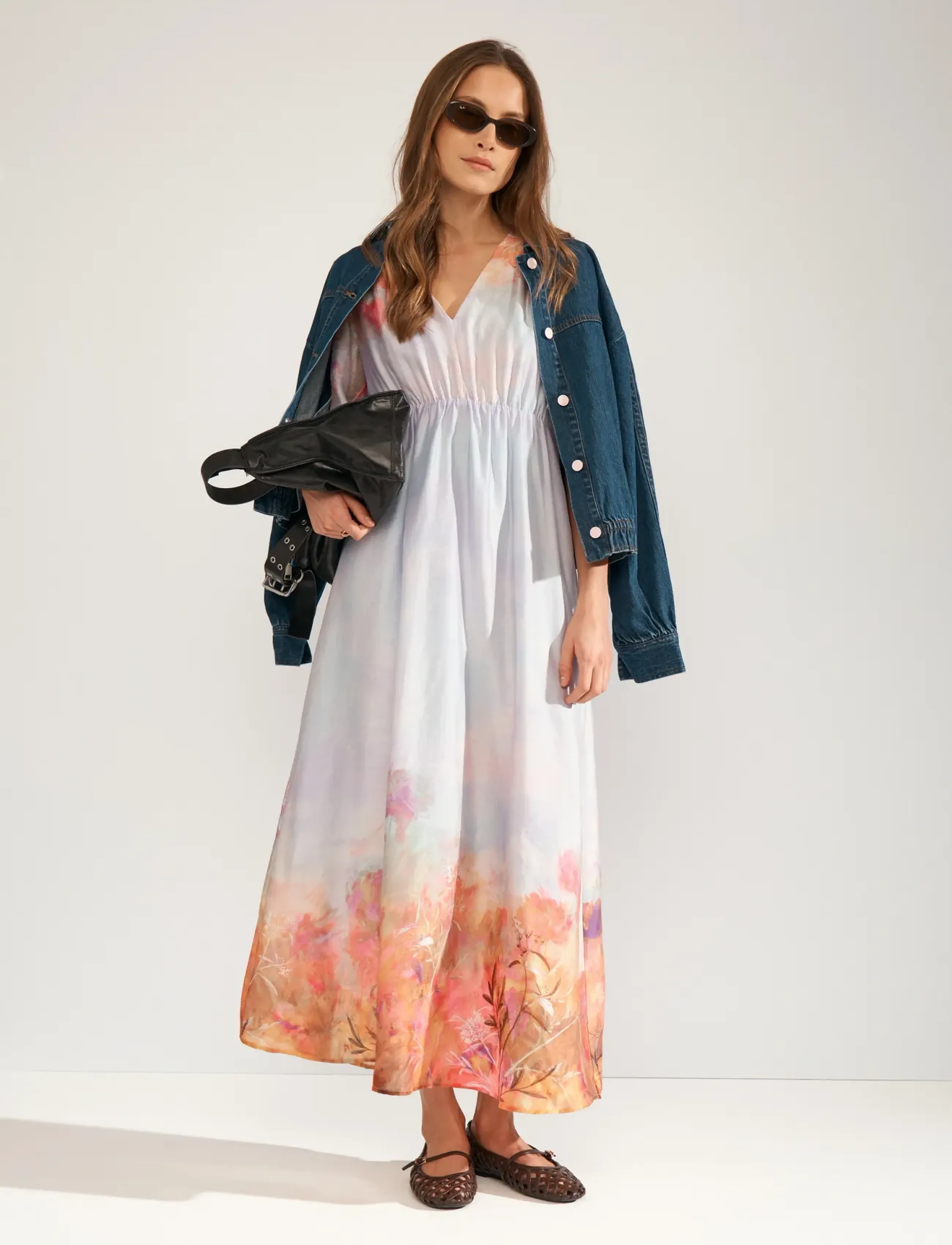 Nümph - NULOVE SS DRESS - sommerkleider - airy blue - 3