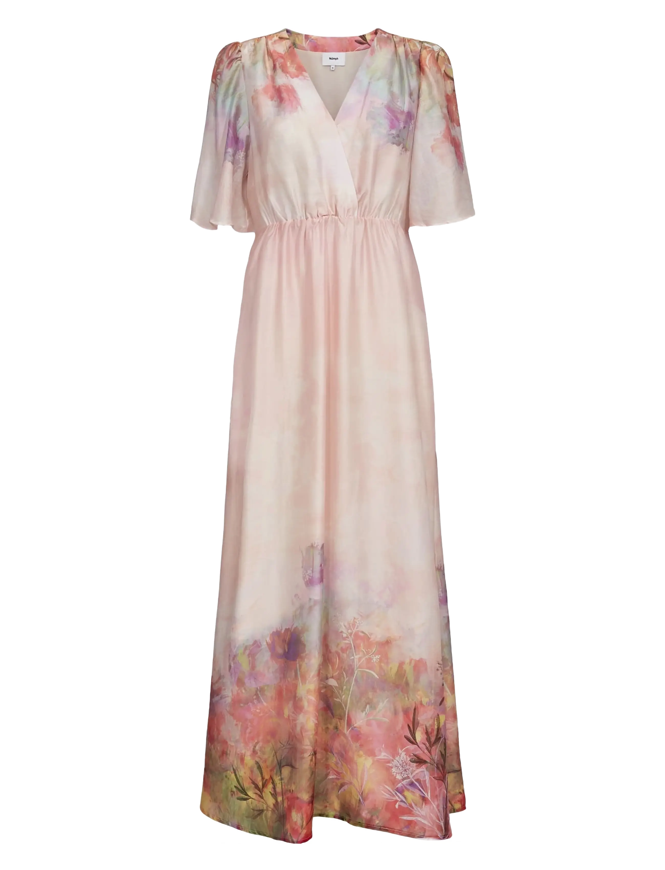 NÜMPH Nulove Ss Kleid Pink - 36 - Damen