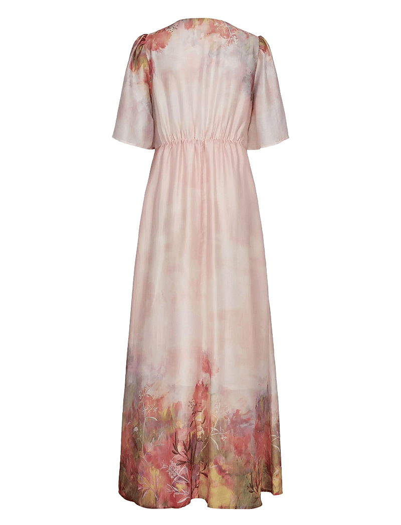Nümph - NULOVE SS DRESS - suvekleidid - mangano calcite - 2