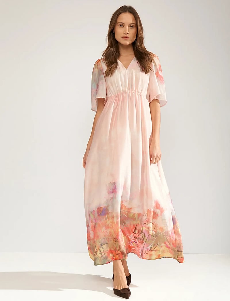 Nümph - NULOVE SS DRESS - suvekleidid - mangano calcite - 0