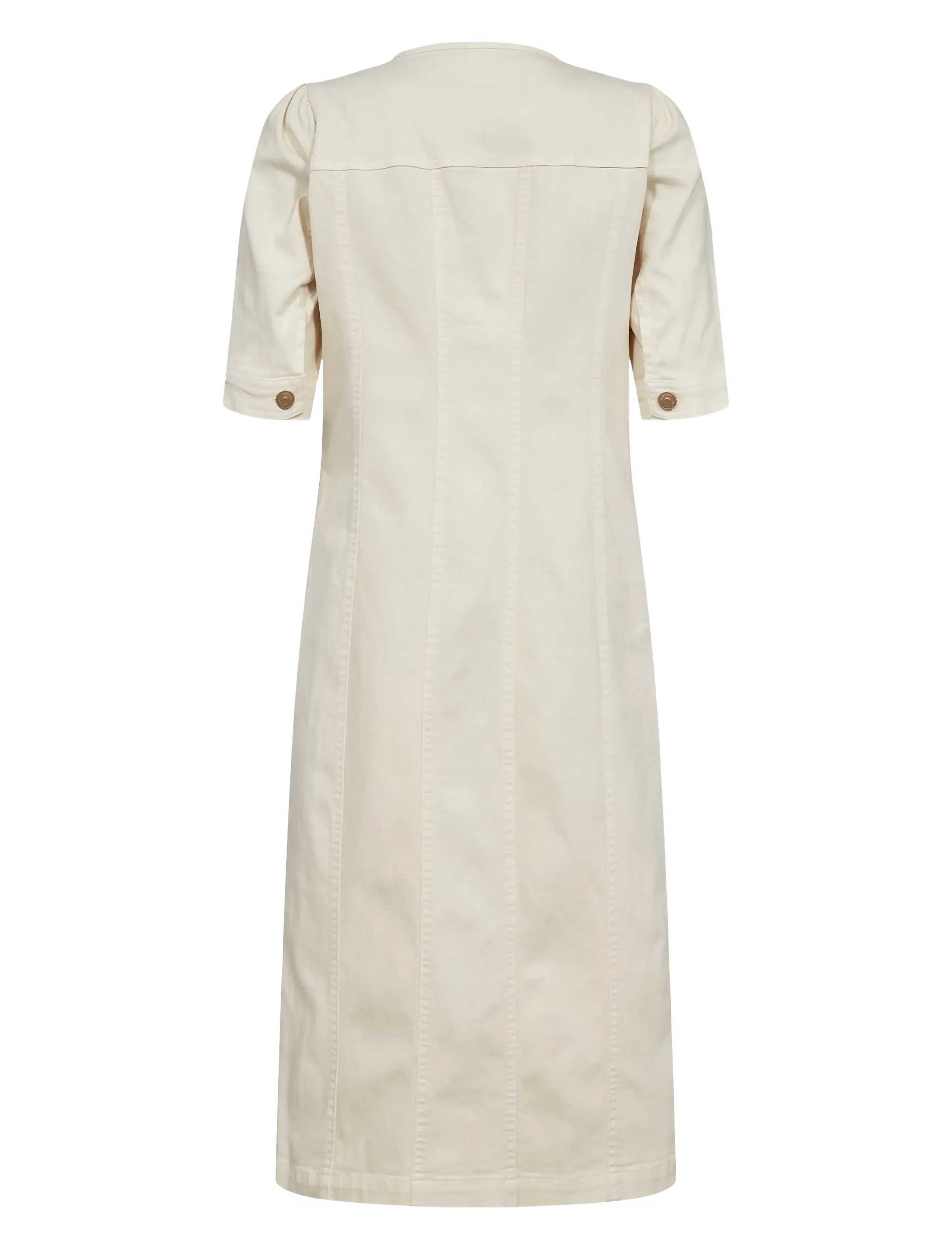 Nümph - NUSILVA DRESS - jeanskleider - ecru denim - 2