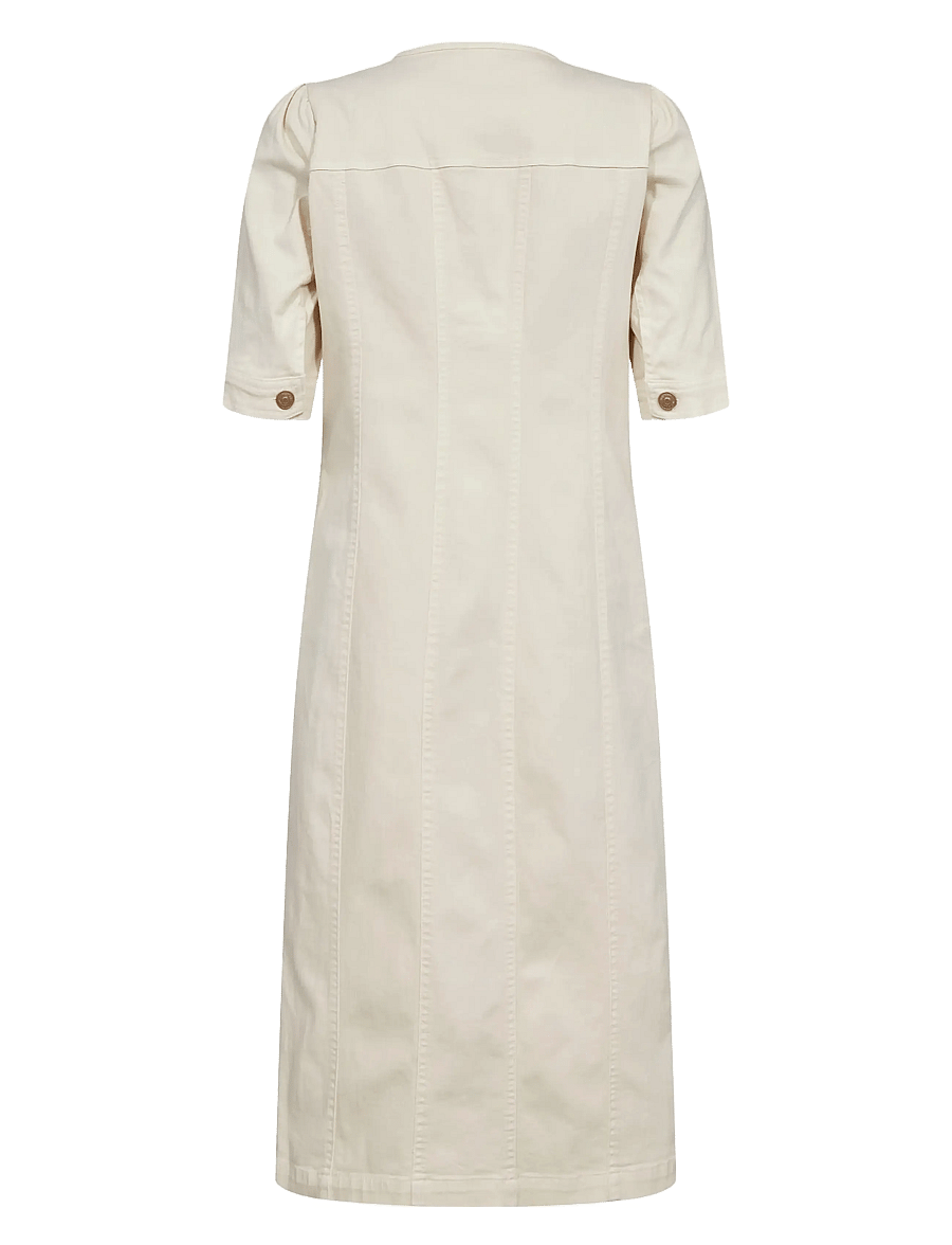 Nümph - NUSILVA DRESS - denimkjoler - ecru denim - 2