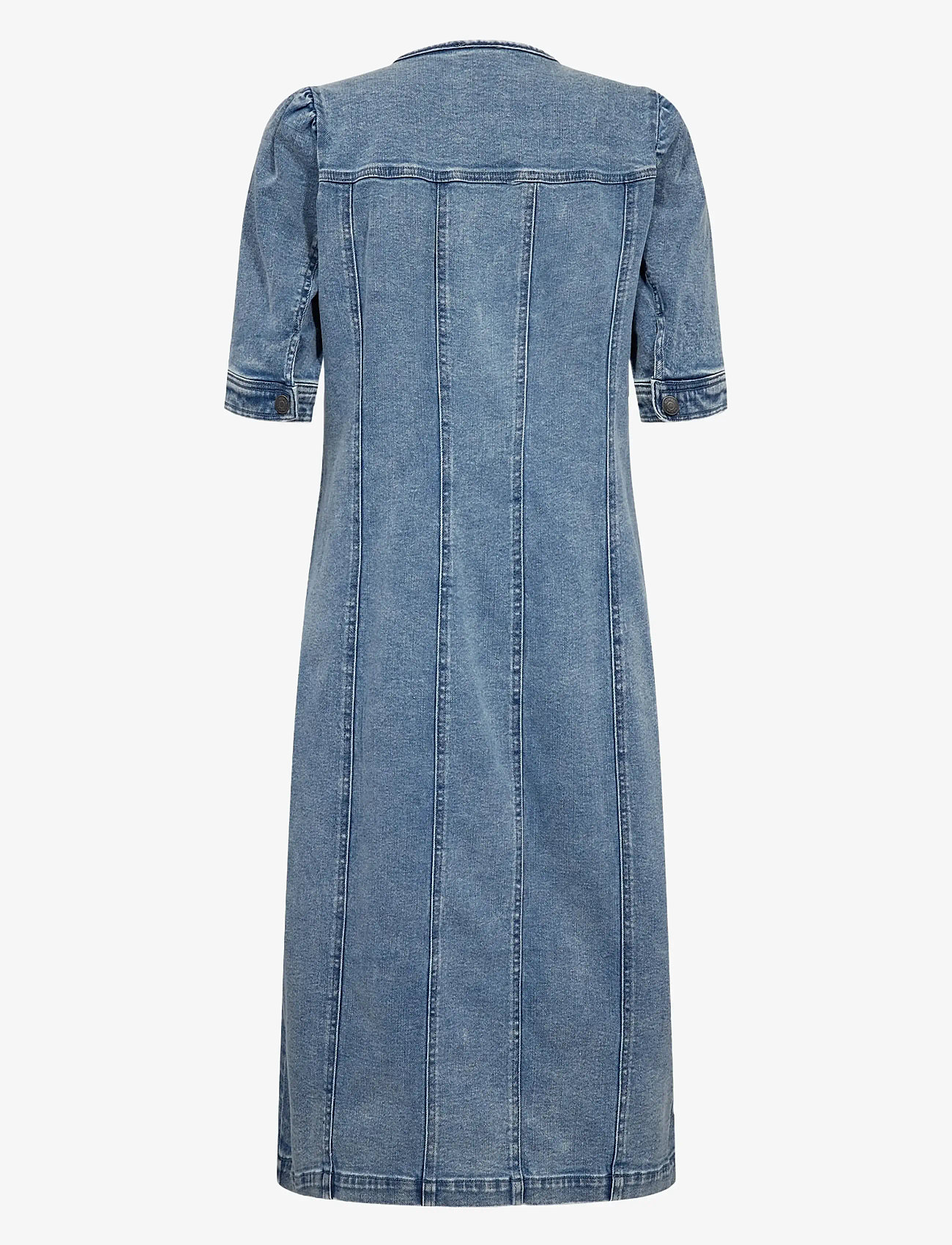 Nümph - NUSILVA DRESS - cowboykjoler - light blue denim - 2