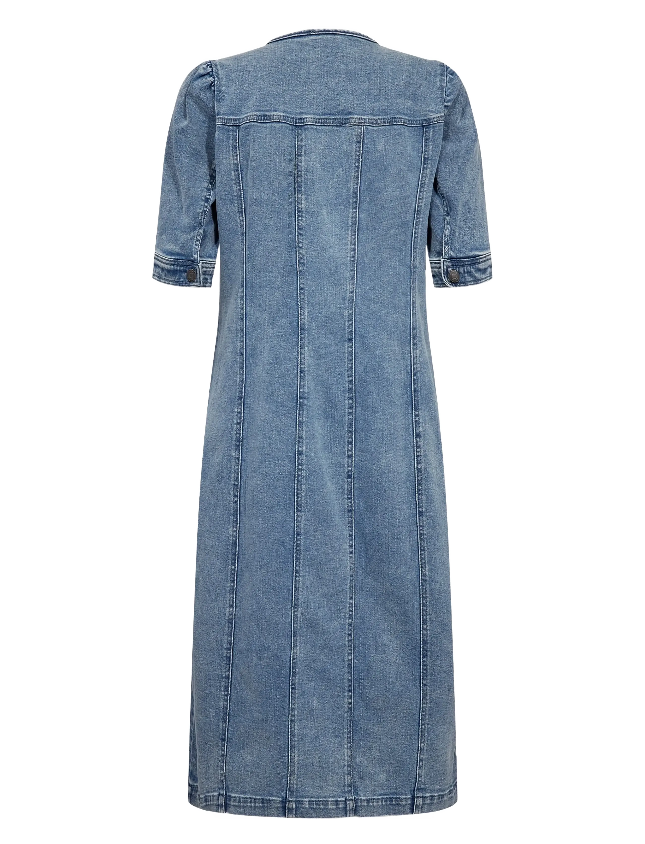 Nümph - NUSILVA DRESS - teksakleidid - light blue denim - 2
