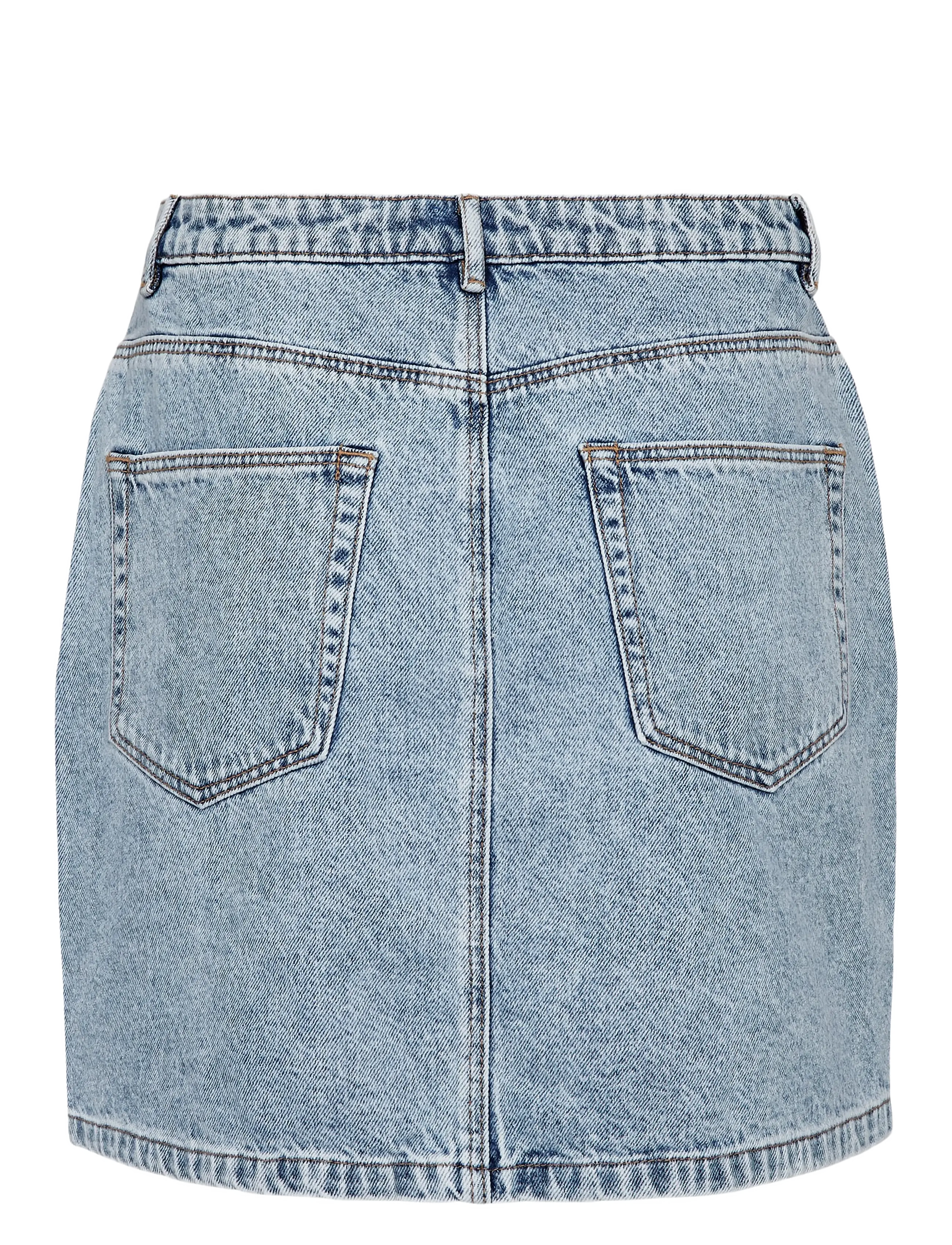 Nümph - NUKAYSA DENIM SKIRT - light b. stonewash denim - 1