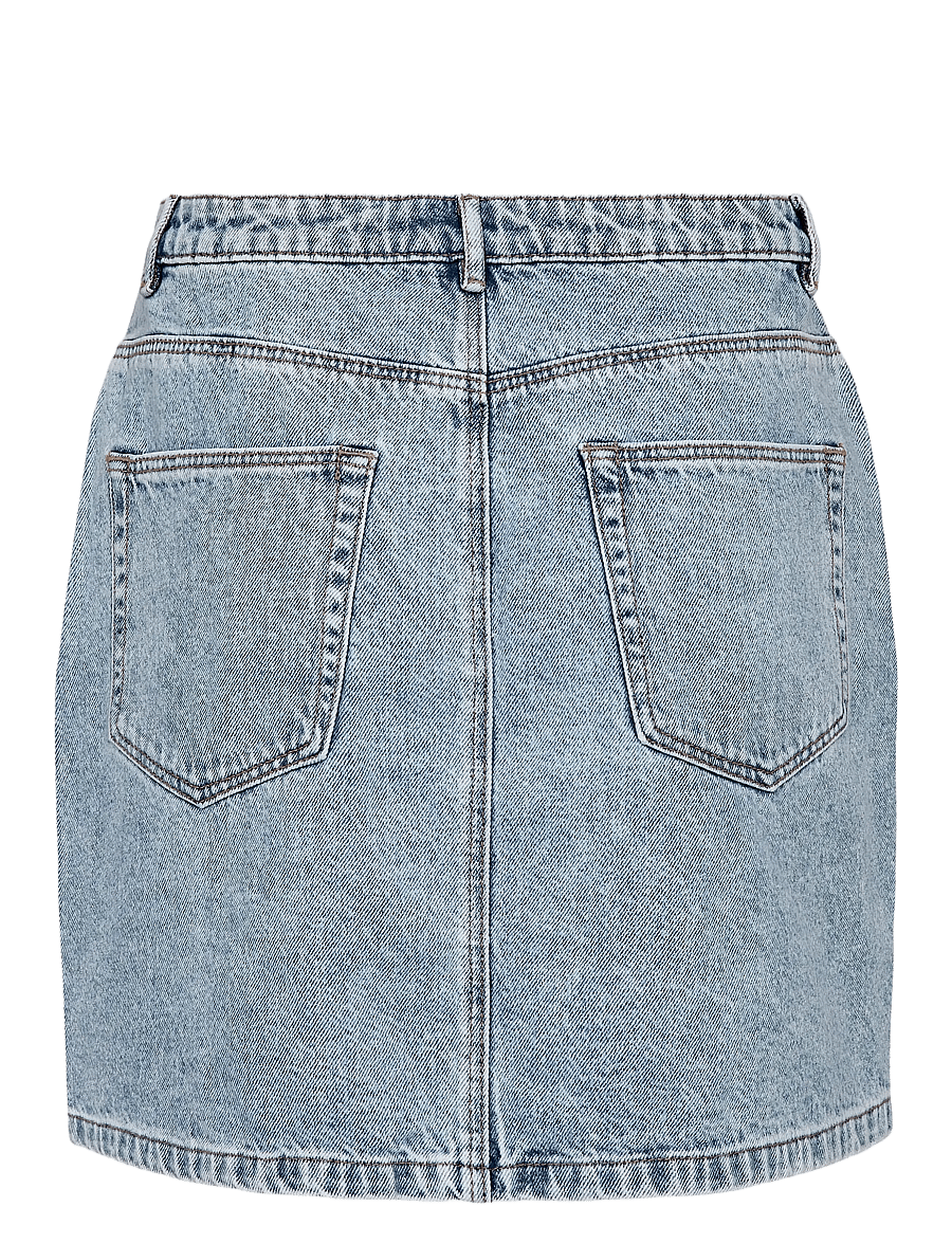 Nümph - NUKAYSA DENIM SKIRT - jeansröcke - light b. stonewash denim - 1