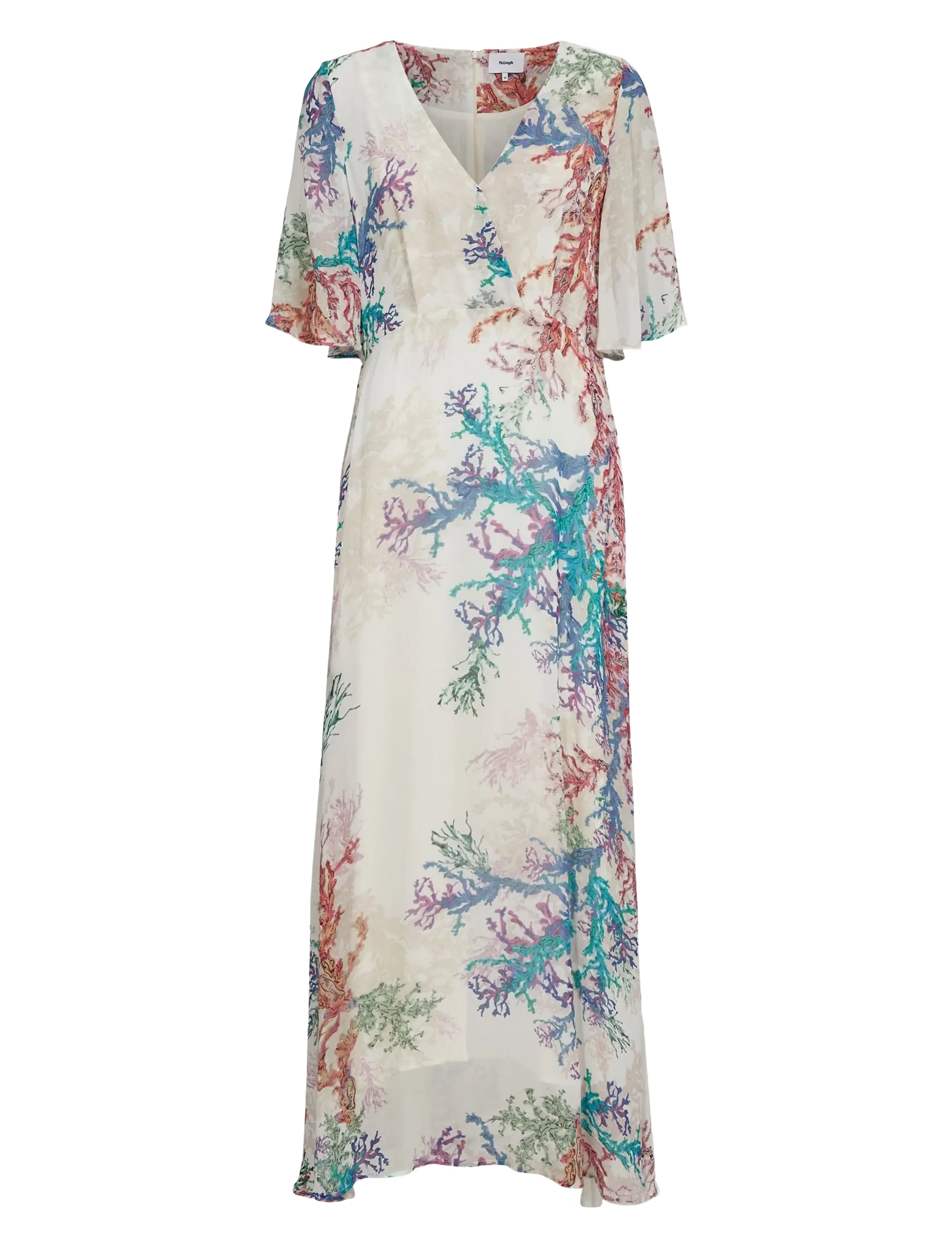NÜMPH Nucoral Kleid Cream - 38 - Damen
