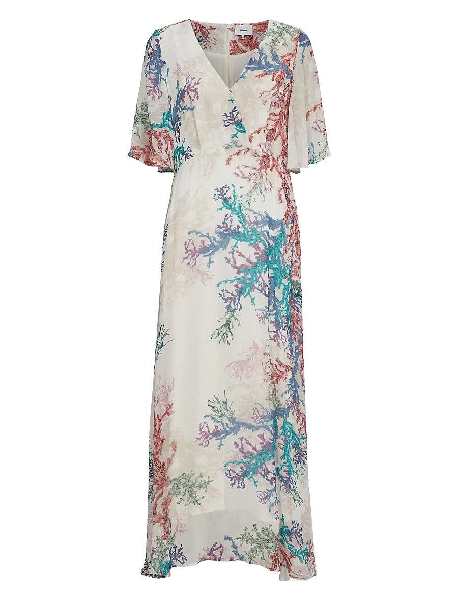 Nümph - NUCORAL DRESS - robes d'été - cloud dancer - 1