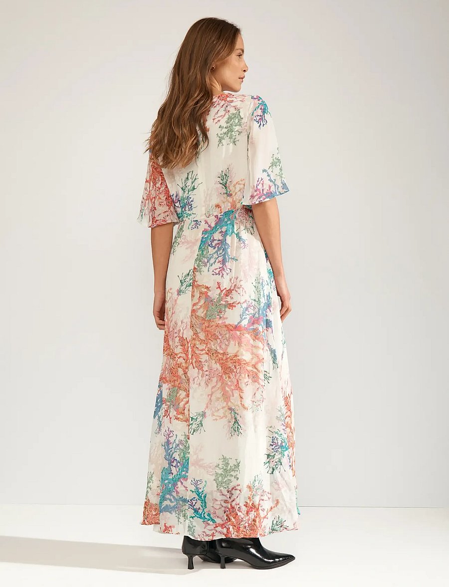 Nümph - NUCORAL DRESS - robes d'été - cloud dancer - 0