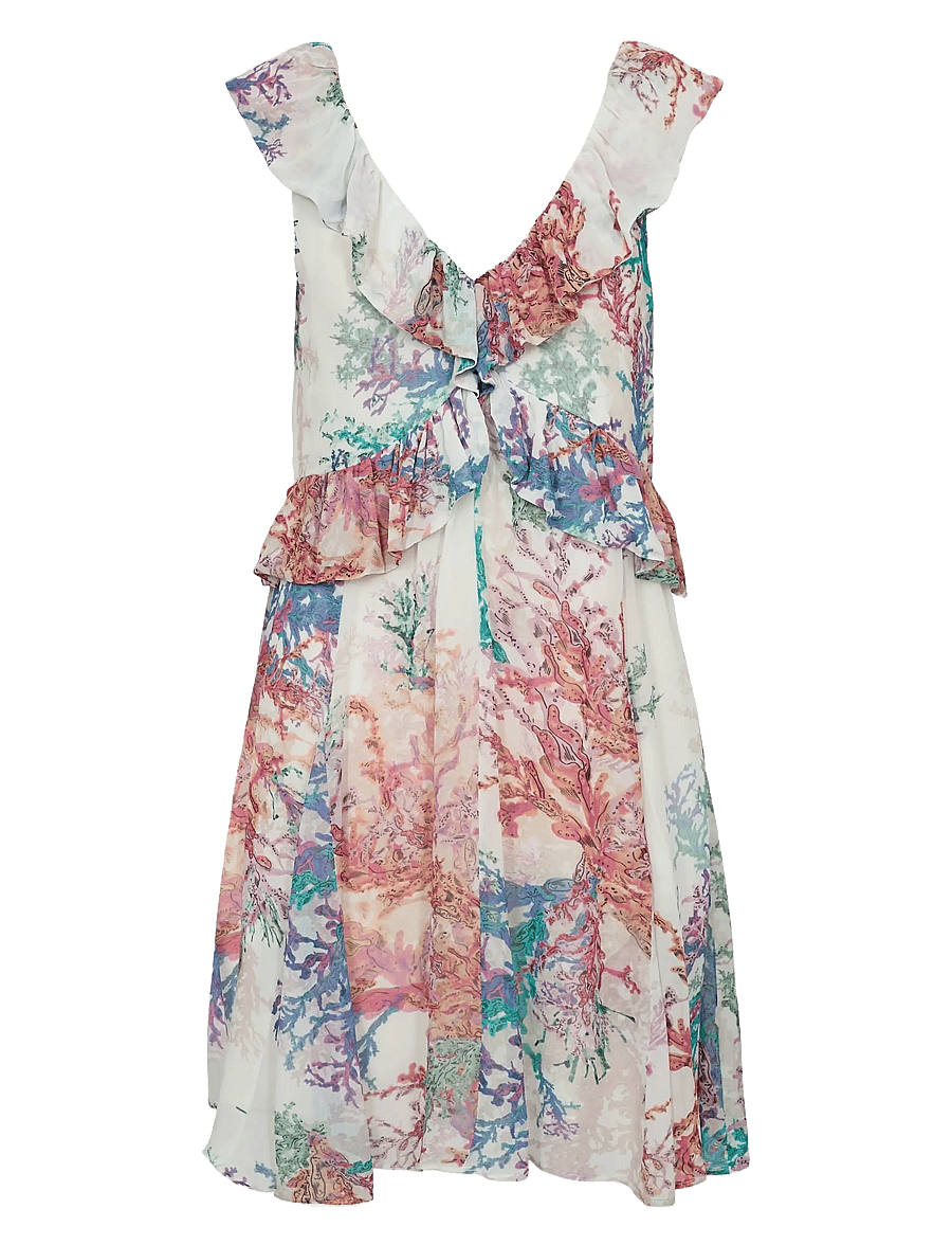 Nümph - NUCORAL RUFFLE DRESS - konfirmation - cloud dancer - 1