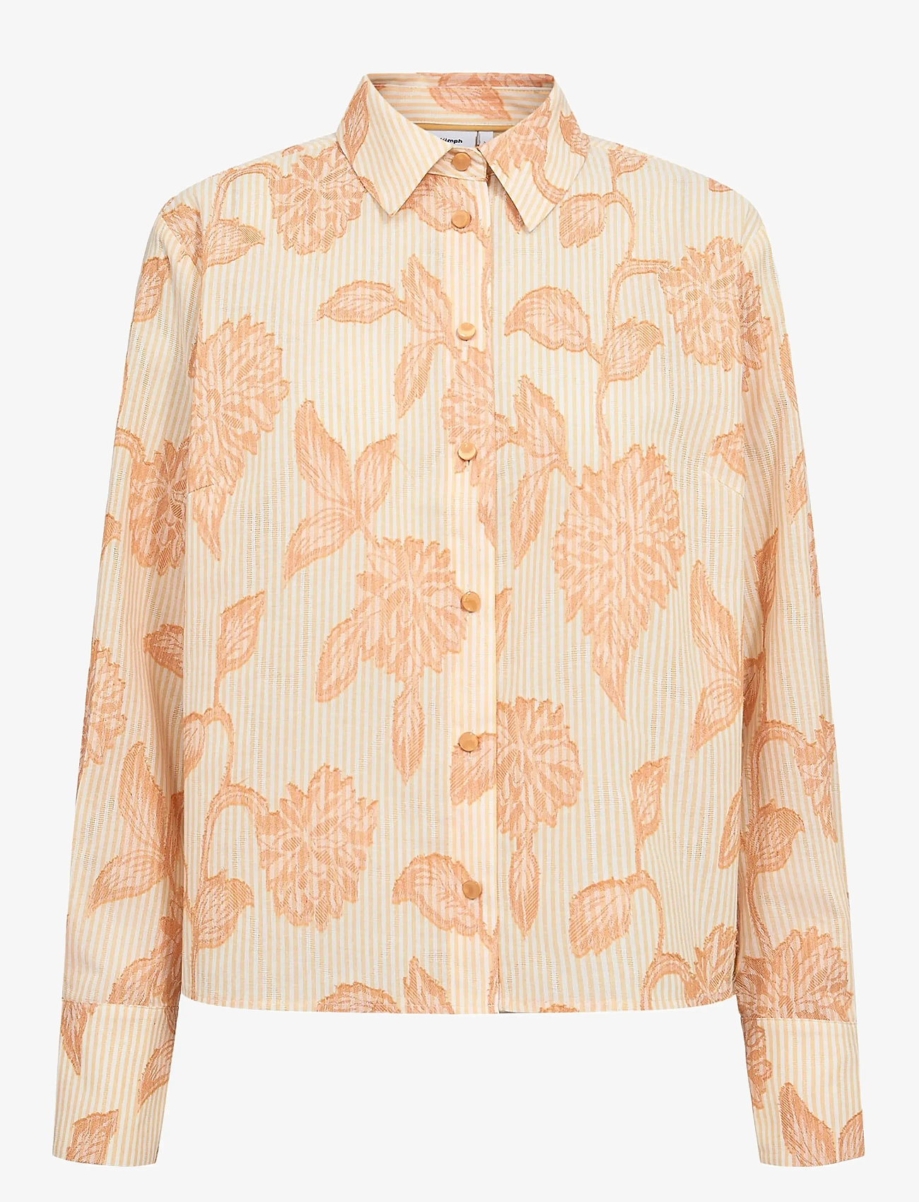 Nümph - NUNAIA SHIRT - langärmlige hemden - marigold - 0