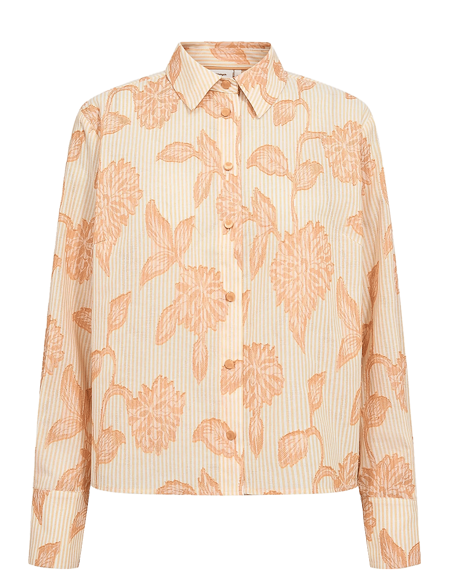 Nümph - NUNAIA SHIRT - langärmlige hemden - marigold - 0