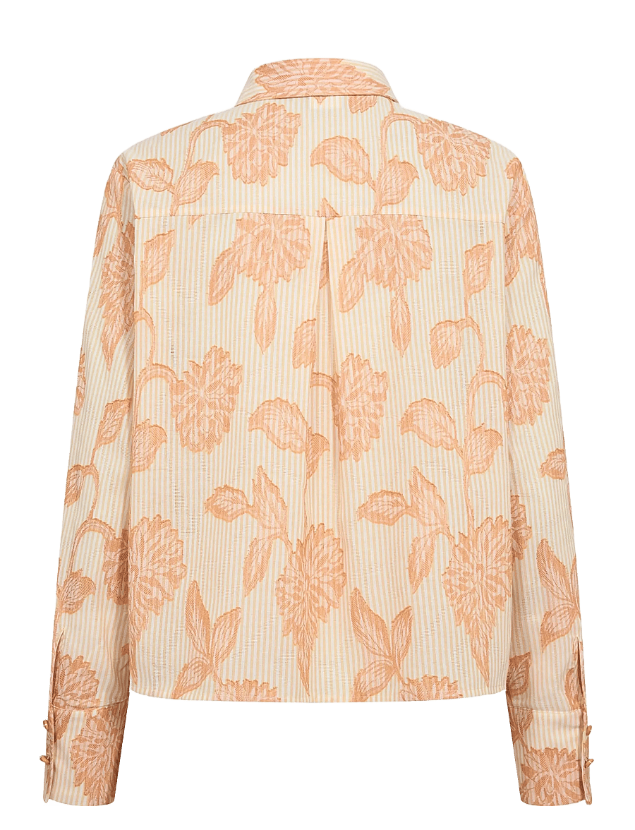 Nümph - NUNAIA SHIRT - langärmlige hemden - marigold - 1