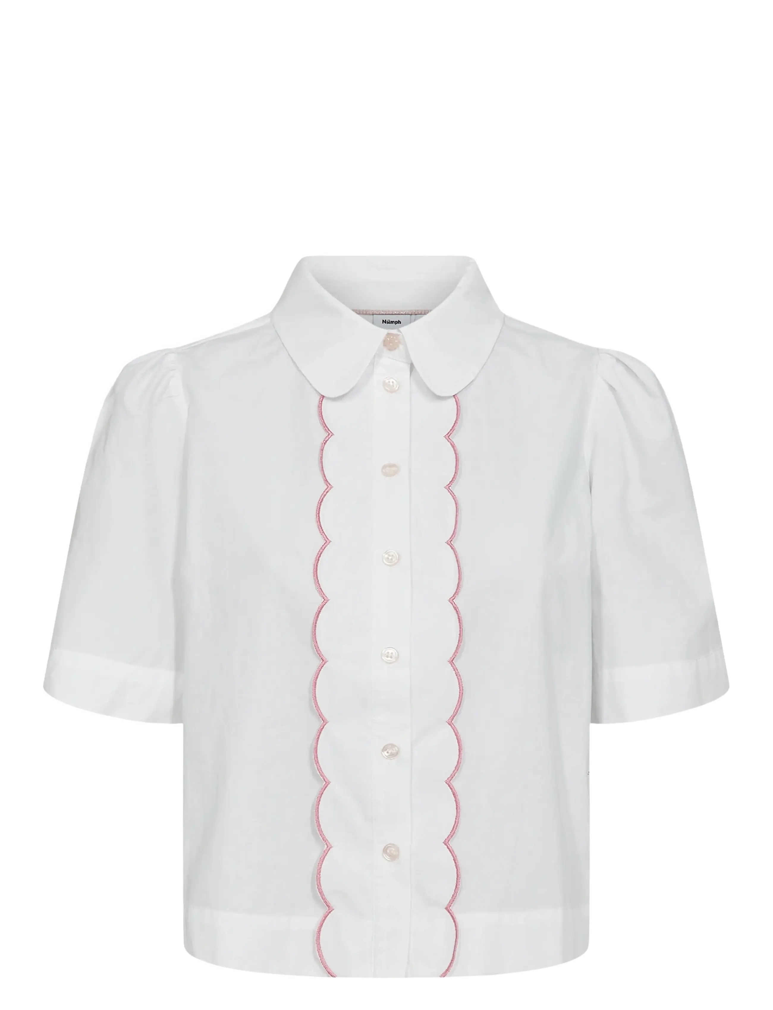 Nümph NUSIENNA SHIRT - Vêtements - BRIGHT WHITE / white