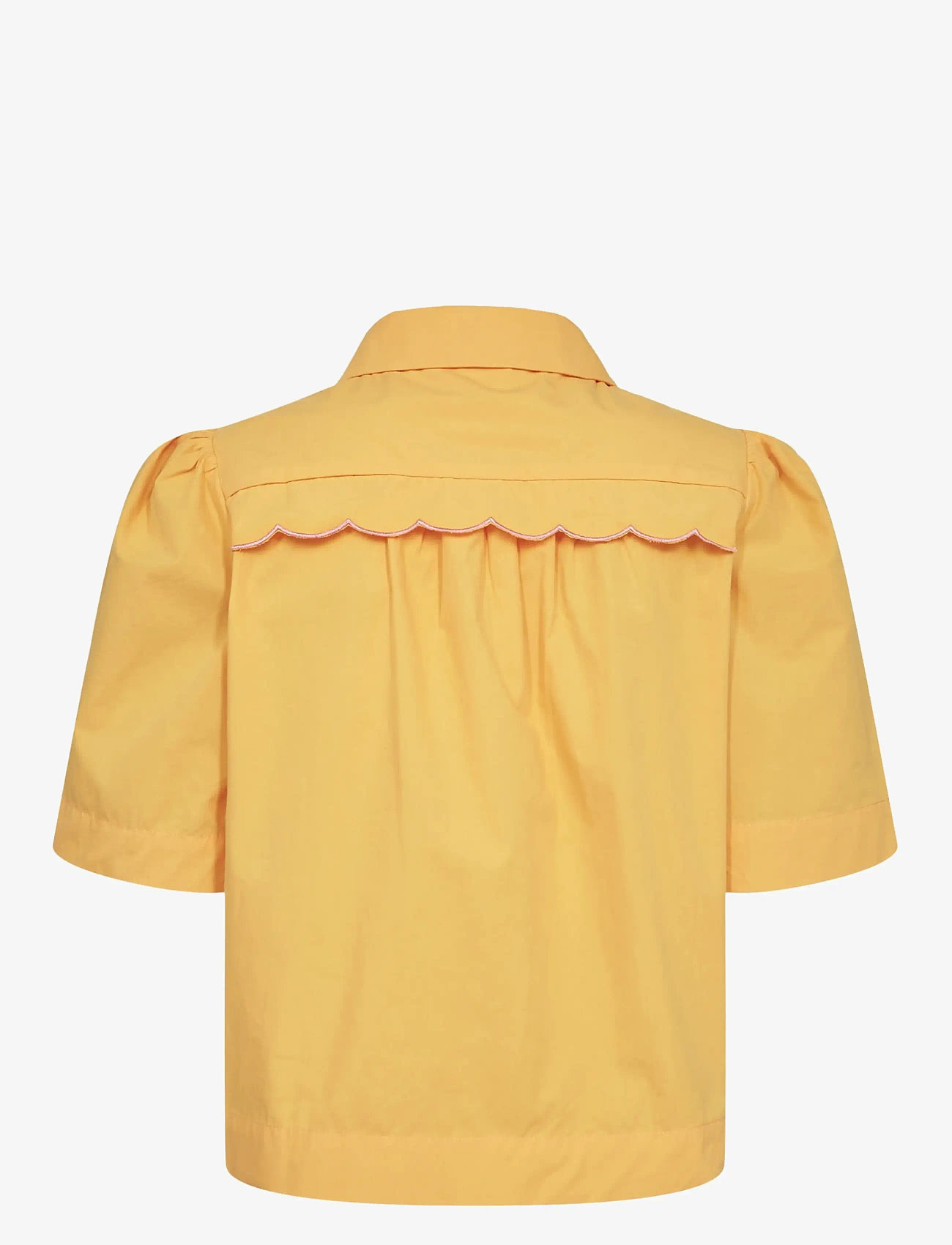 Nümph - NUSIENNA SHIRT - kortærmede skjorter - marigold - 2