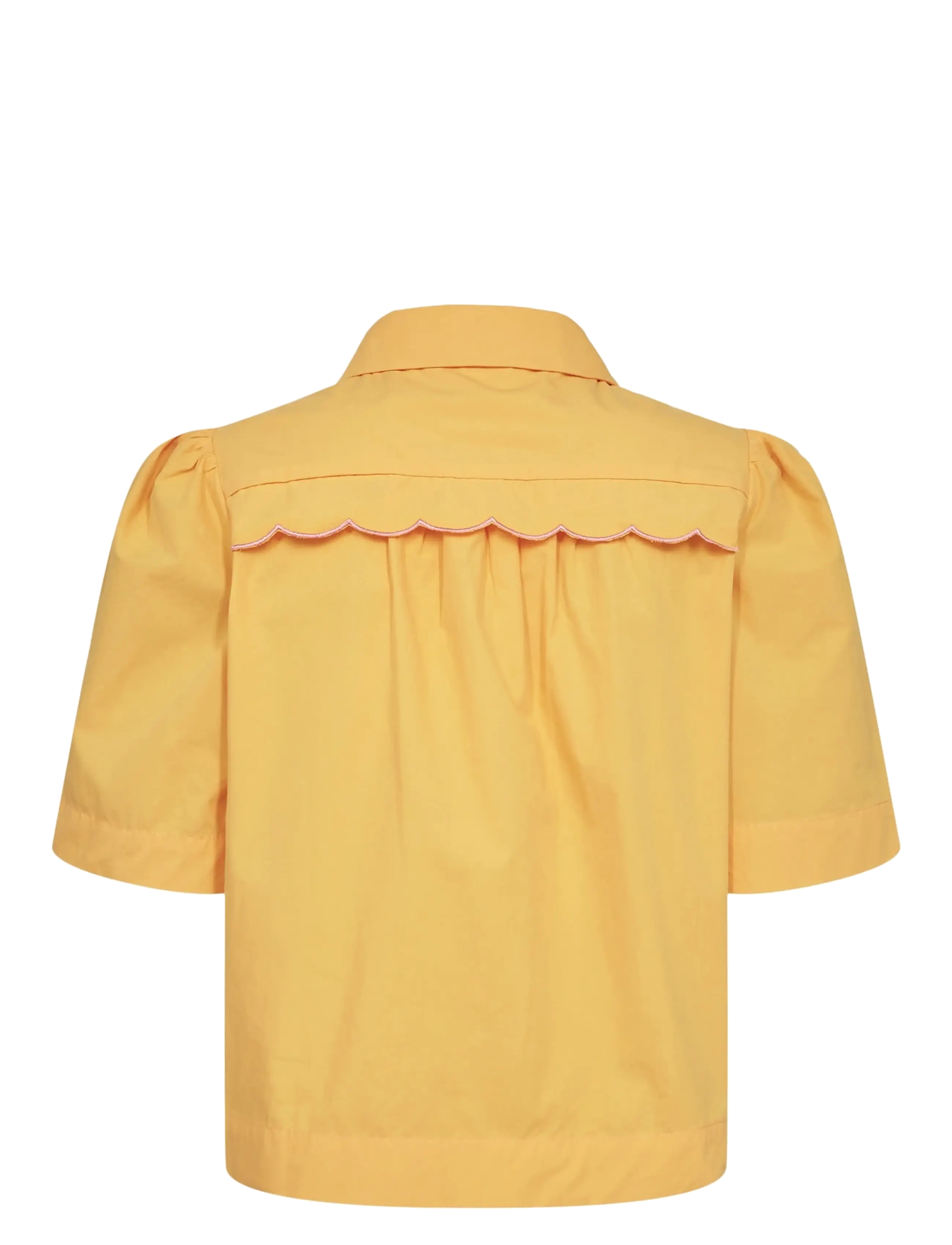 Nümph - NUSIENNA SHIRT - kortärmade skjortor - marigold - 2