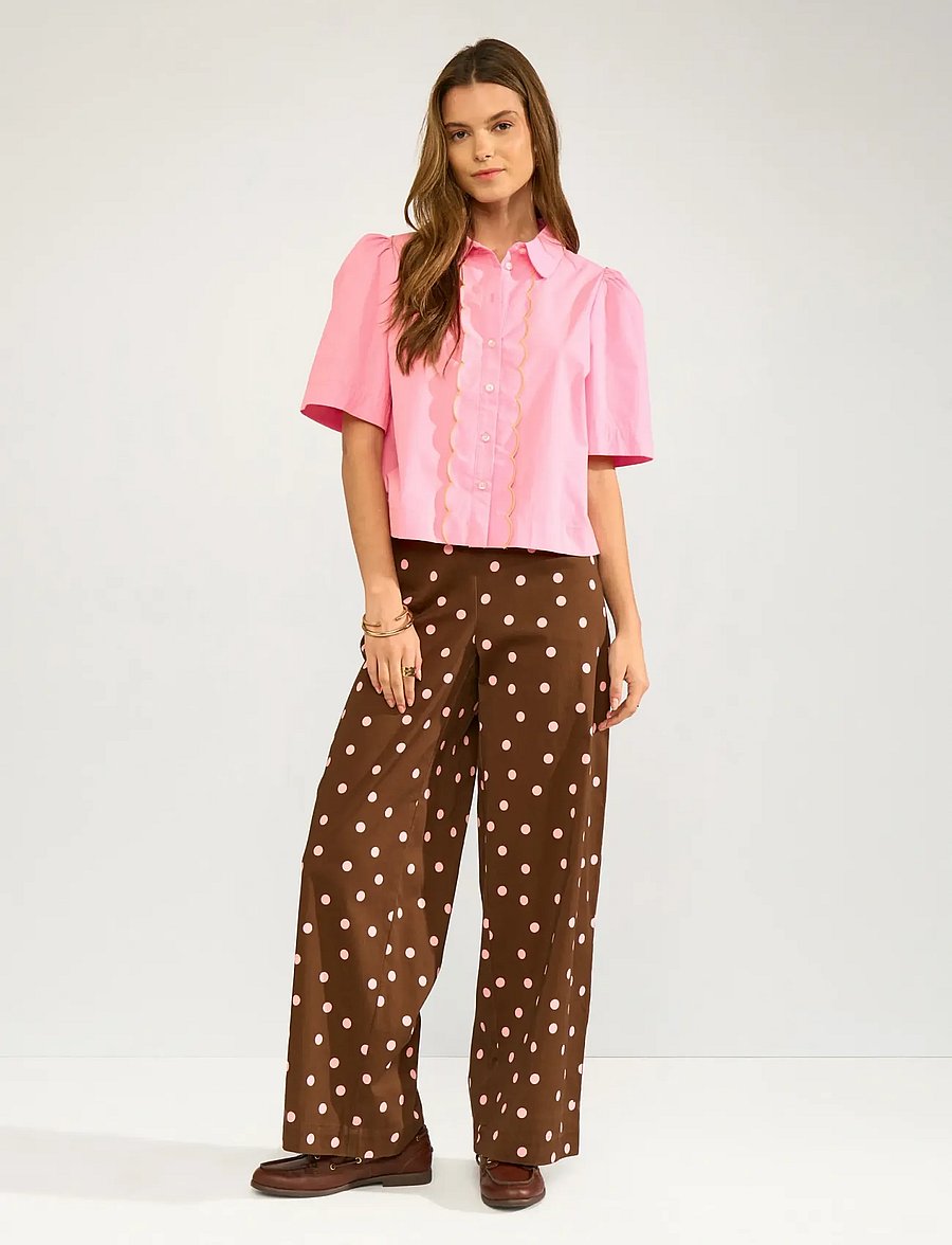 Nümph - NUSIENNA SHIRT - short-sleeved shirts - prism pink - 0